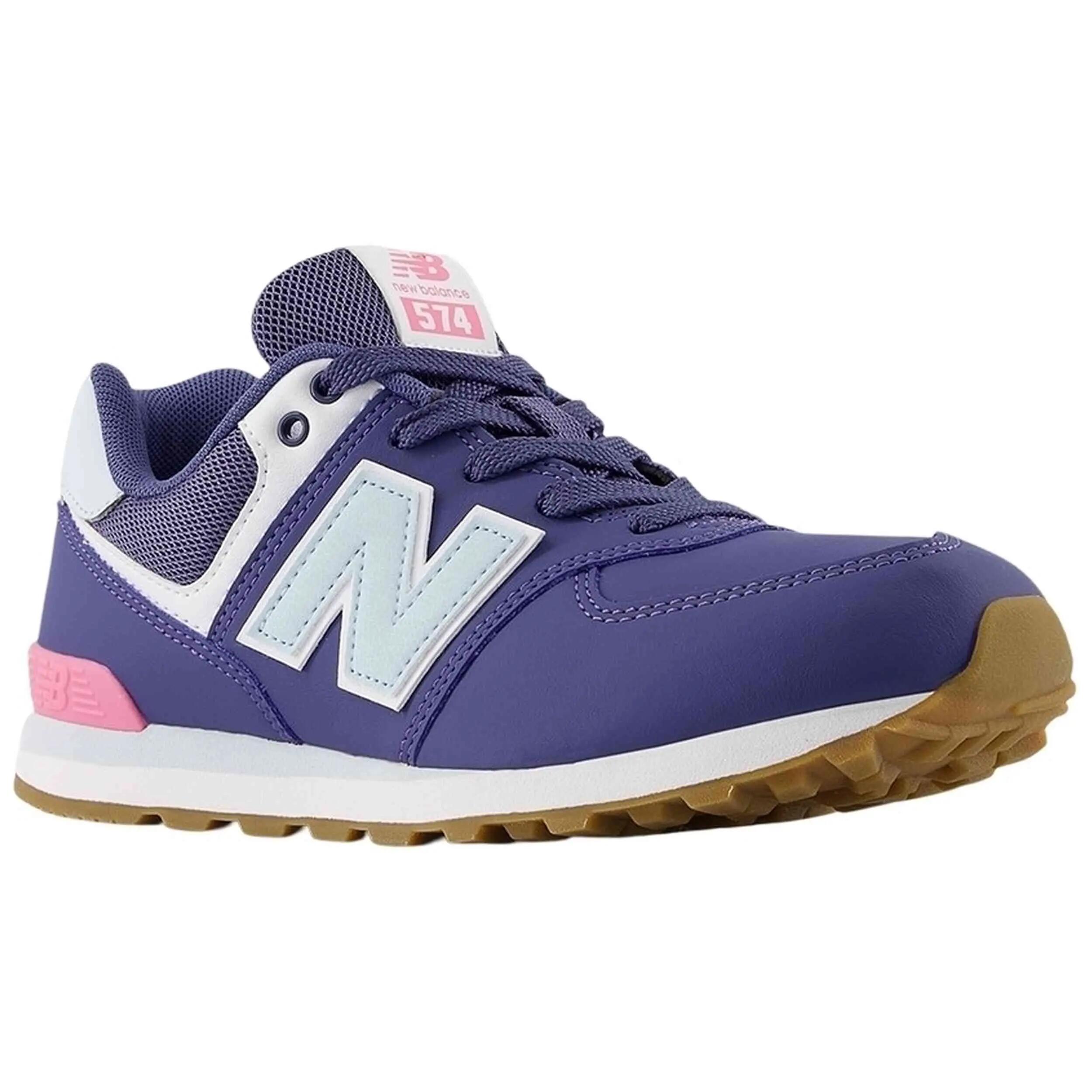 Zapatillas New Balance modelo 574 para niños unisex 3/4
