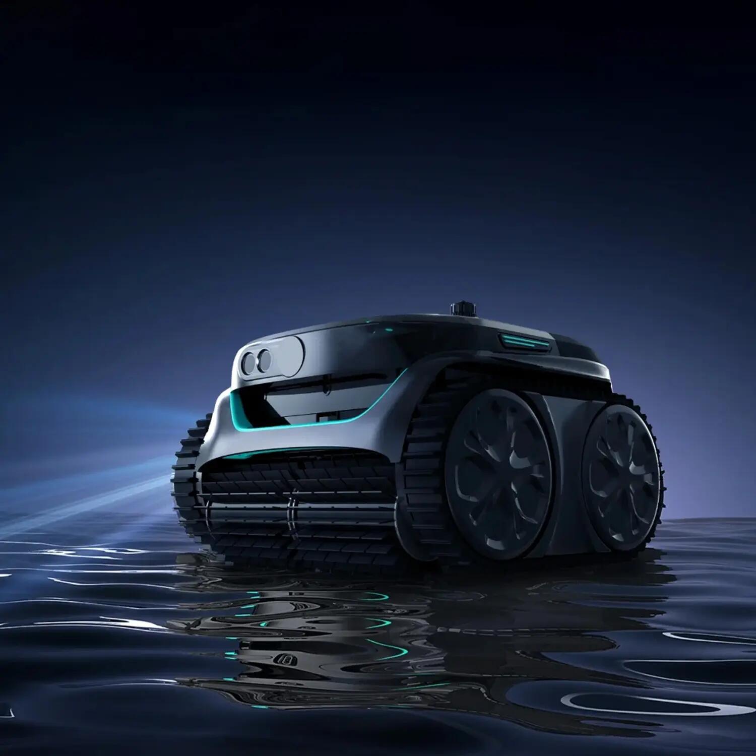 Robot piscine électrique sans fil 2h max d'autonomie 4/4