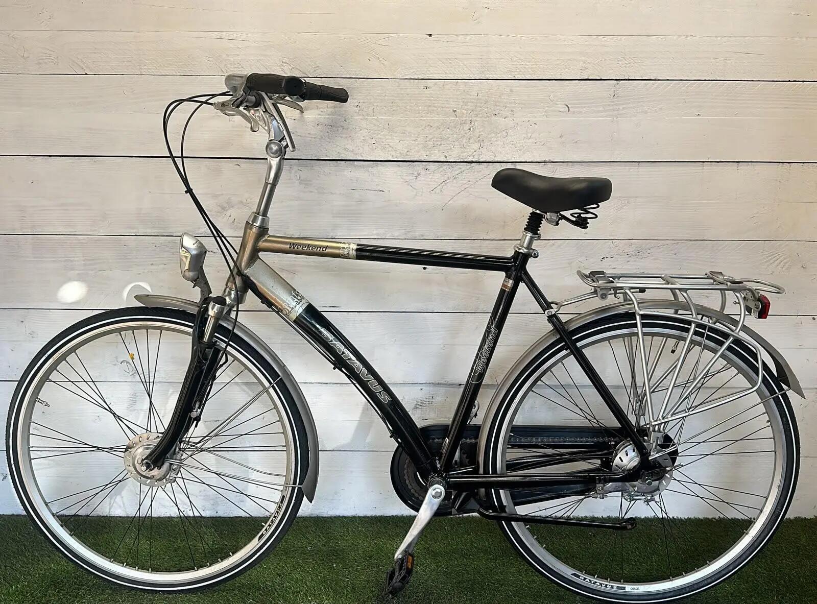 Second Life - Gereviseerd Batavus stadsfiets bike, zwart 2/2