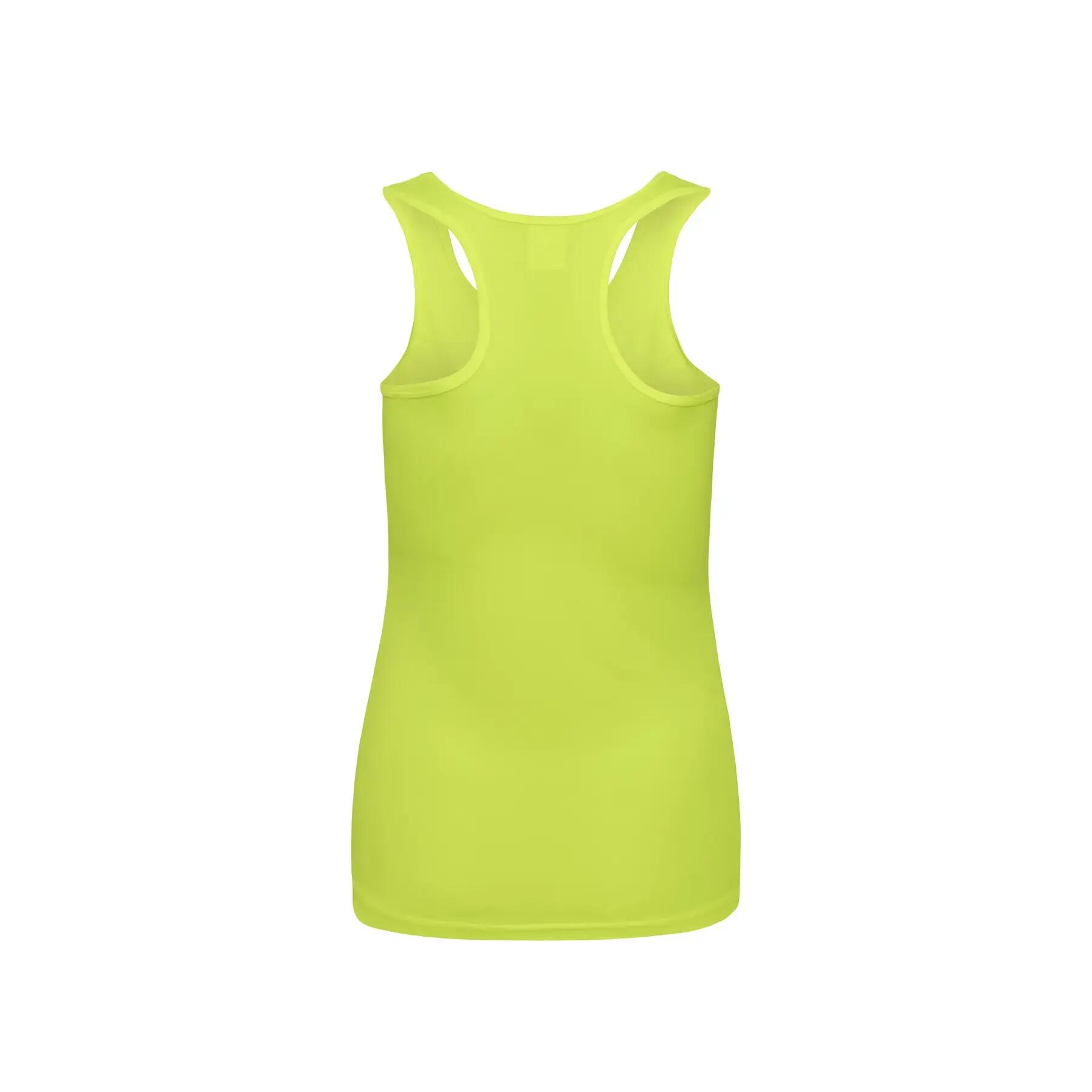 Polyester tanktop voor dames Just Cool 2/2