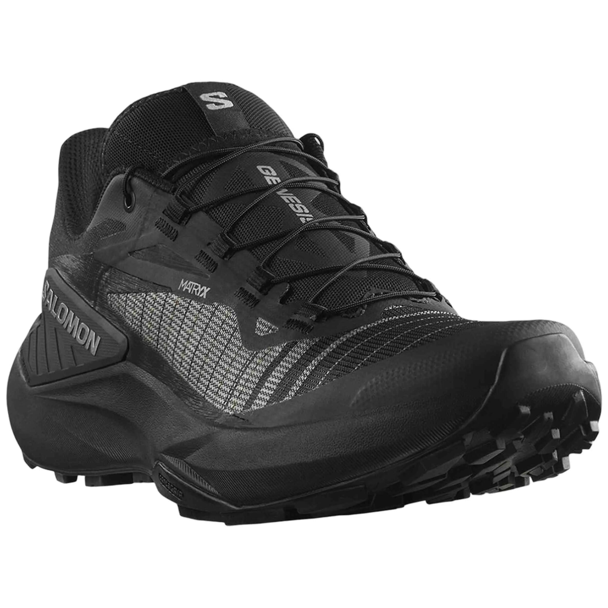 Wandelschoenen Salomon model Genesis "Black / Black / Ftw Silver" voor unisex 3/5