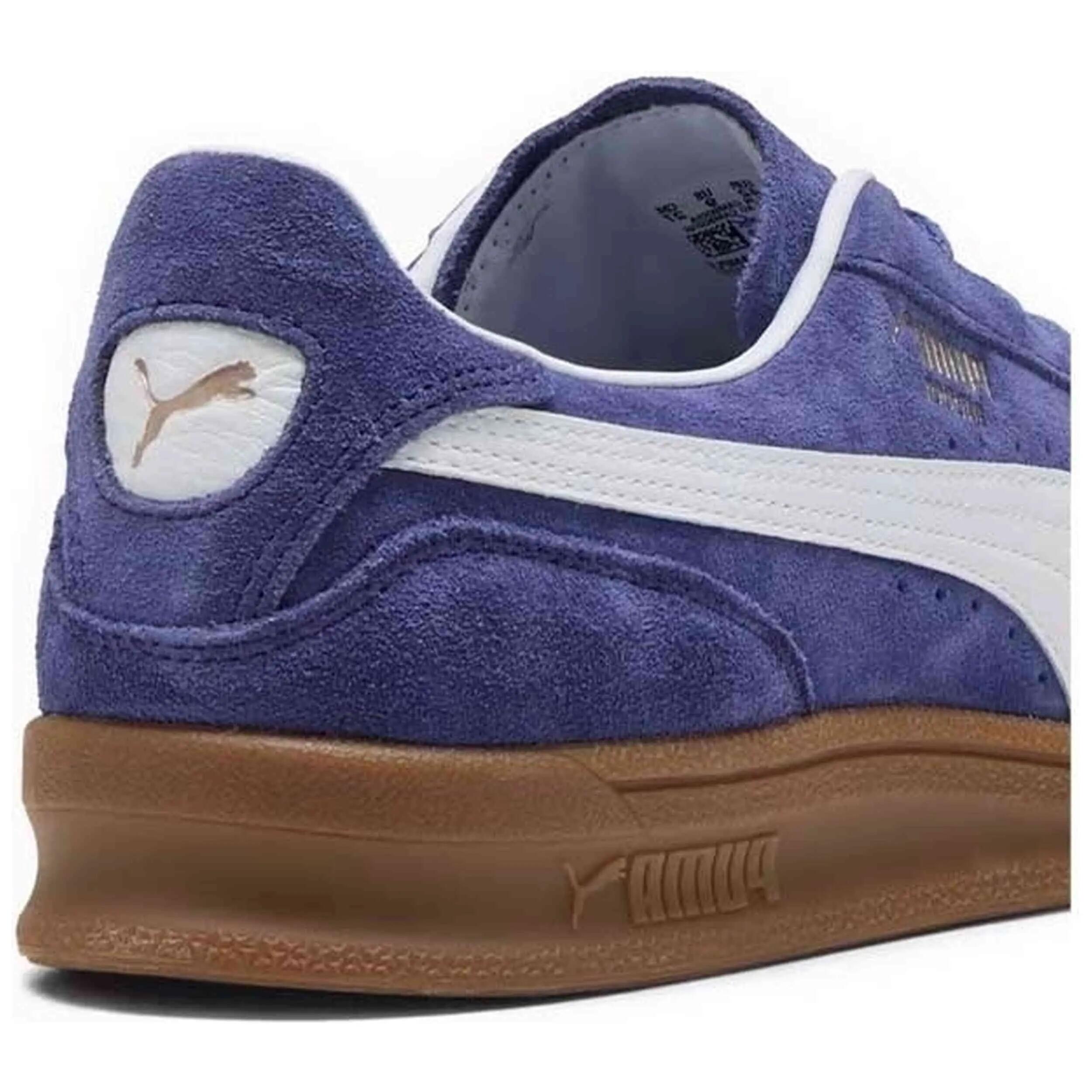 Turnschuhe Puma Modell Indoor Soft "Blue Crystal/White" für männer 4/5