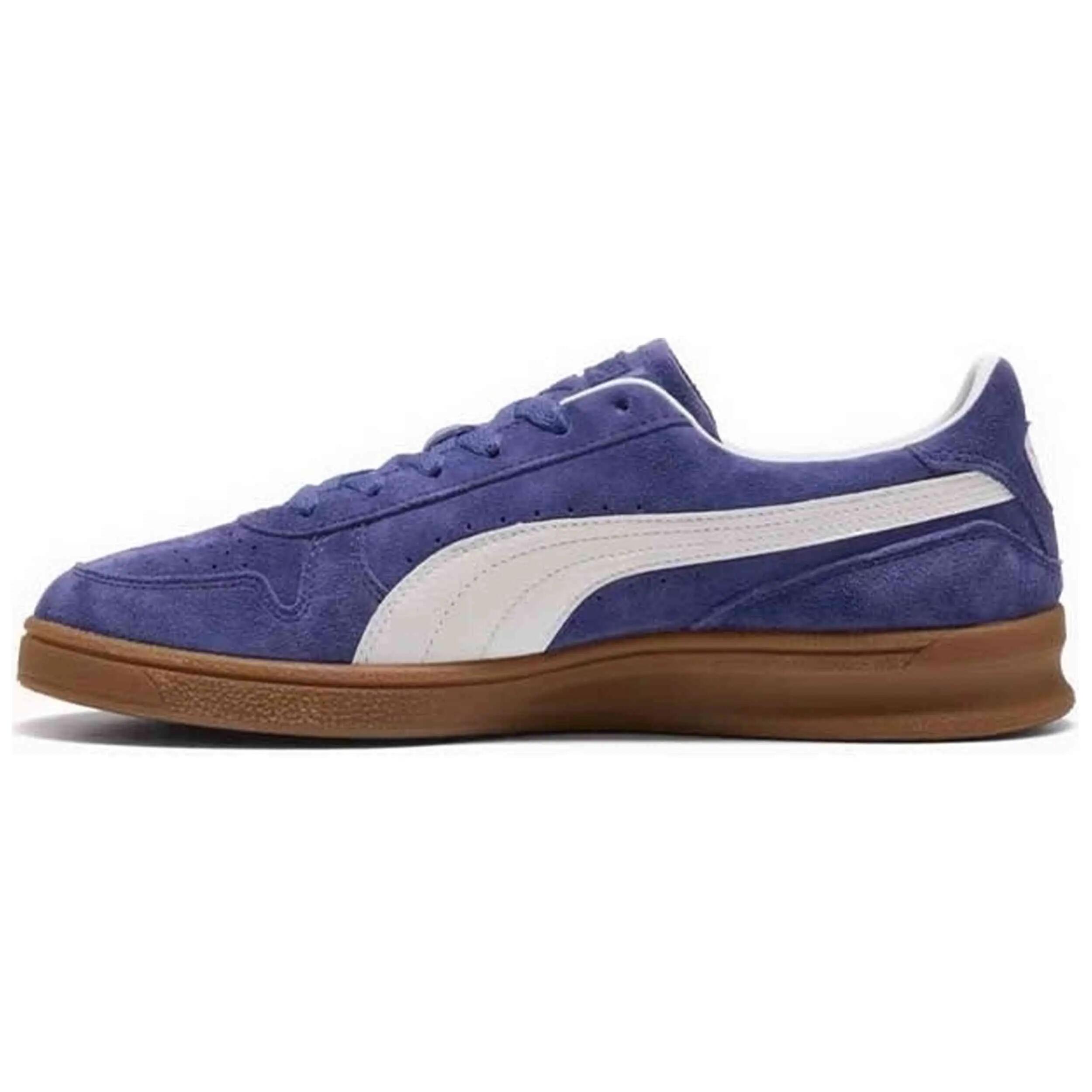 Turnschuhe Puma Modell Indoor Soft "Blue Crystal/White" für männer 3/5