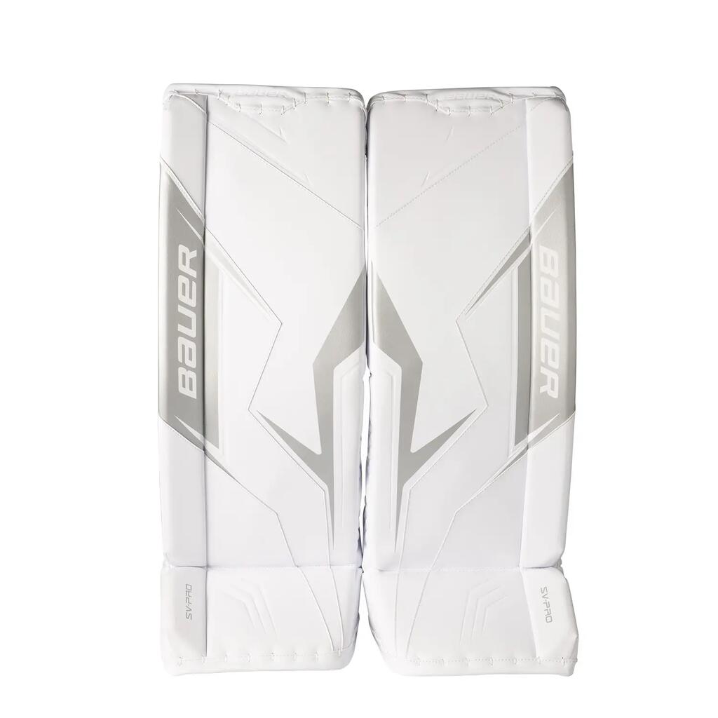 BAUER SV Pro Senior White adult Goalie Leg Pads