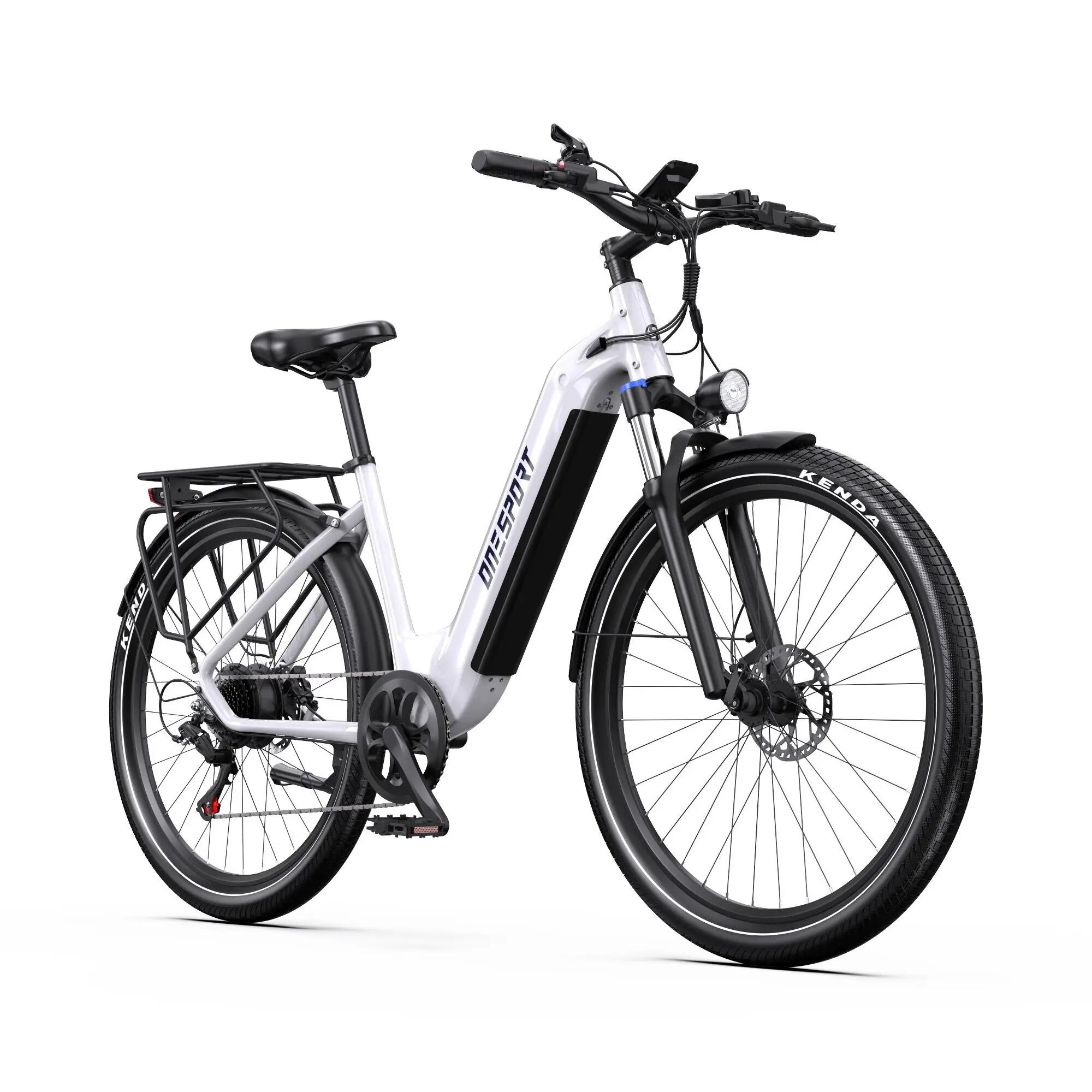 ONESPORT WT05 Bicicleta elétrica 250W, 36V 18,2Ah, 120km, Shimano 7v 5/11