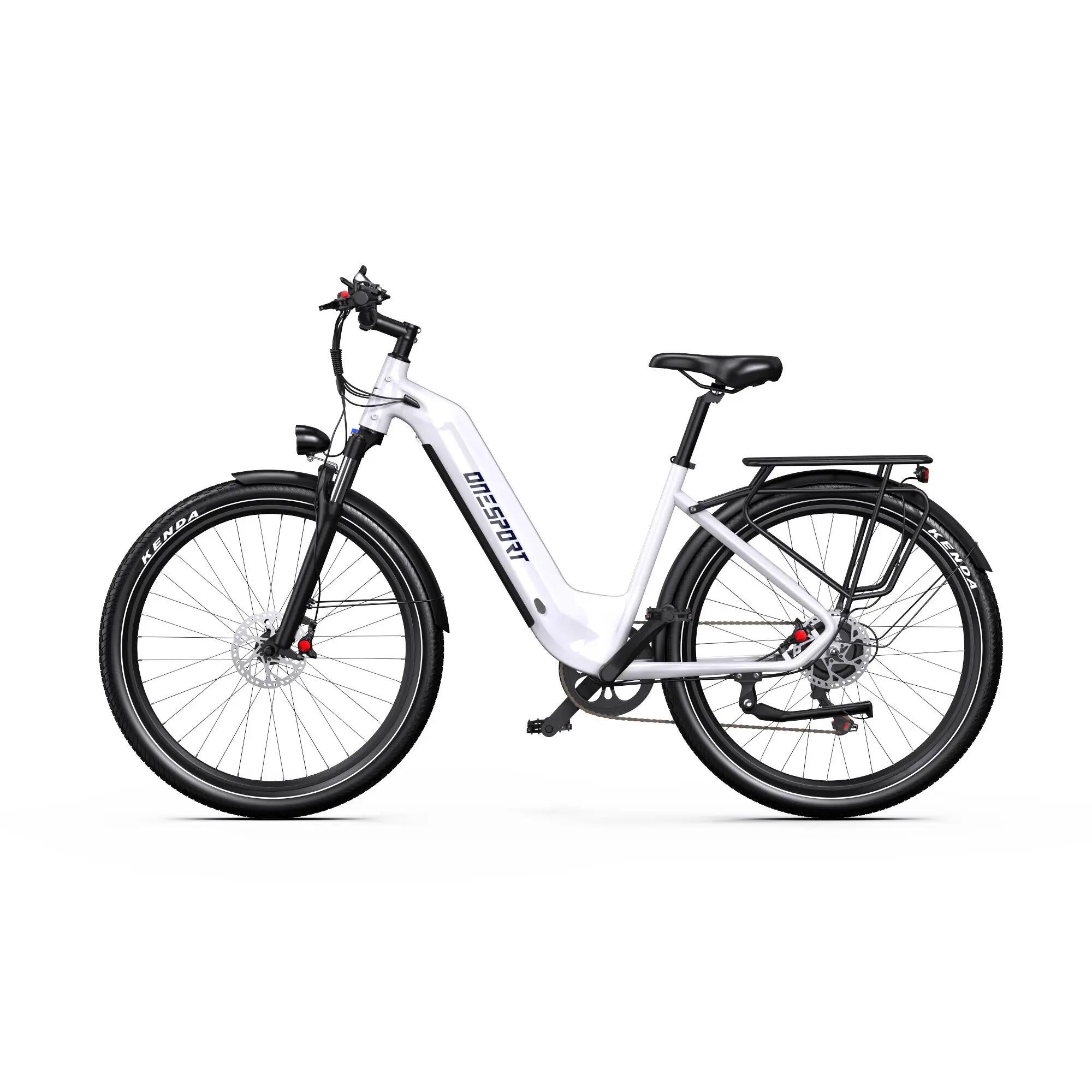 ONESPORT WT05 Bicicleta elétrica 250W, 36V 18,2Ah, 120km, Shimano 7v 2/11