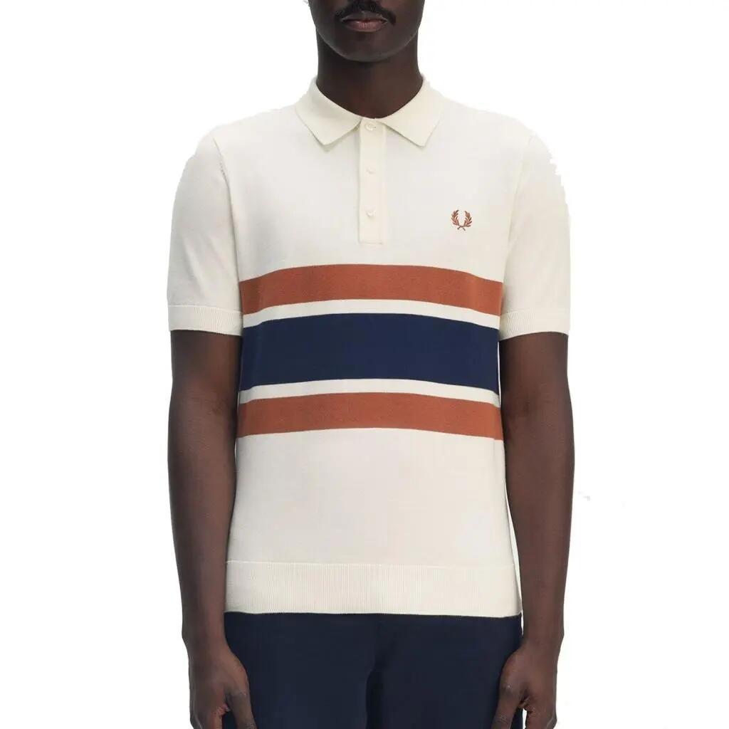 PANELLED KNITTED SHIRT 1/5
