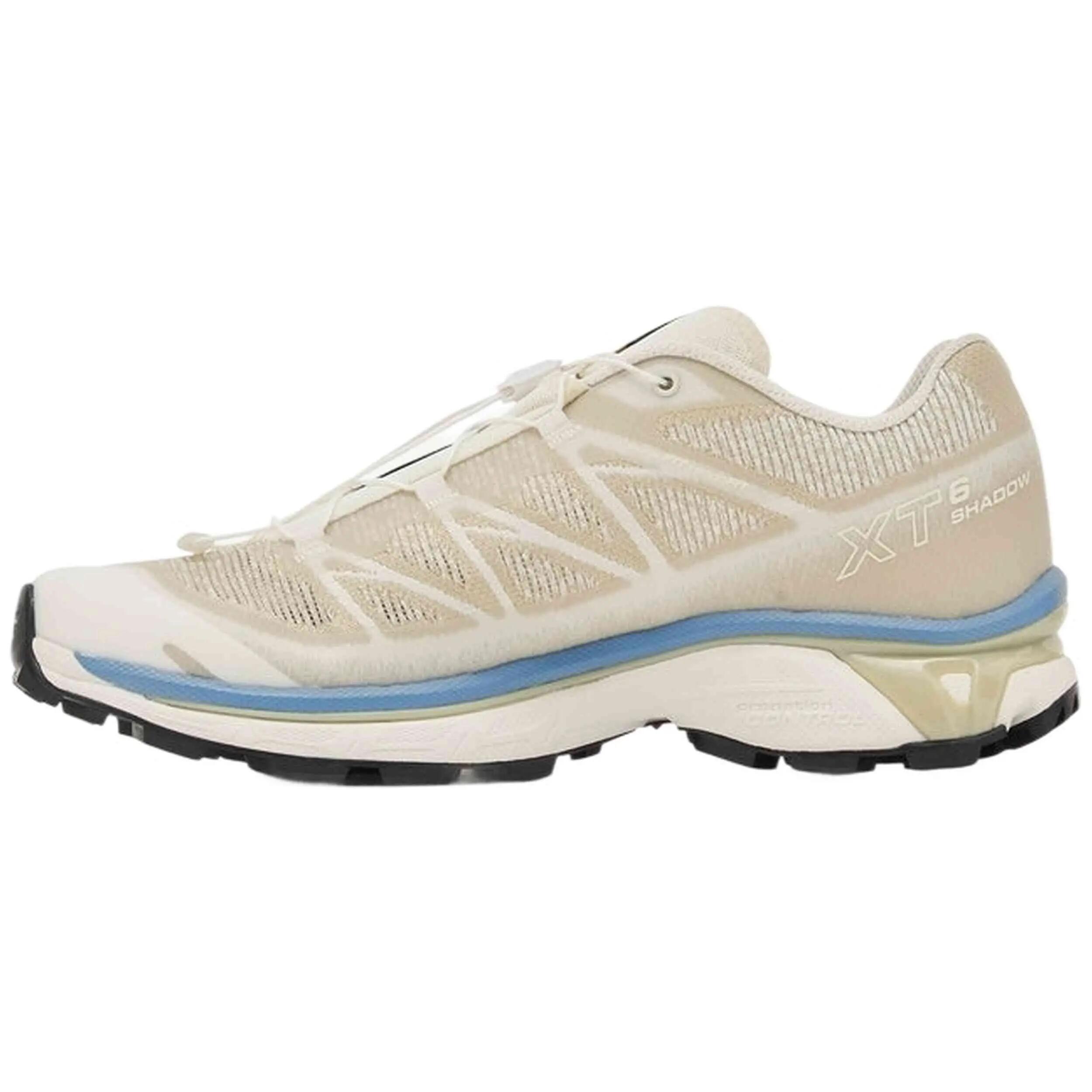 Turnschuhe Salomon Modell XT-6 "Almond Milk / Vanilla Ice / Cornflowe für unisex 2/5