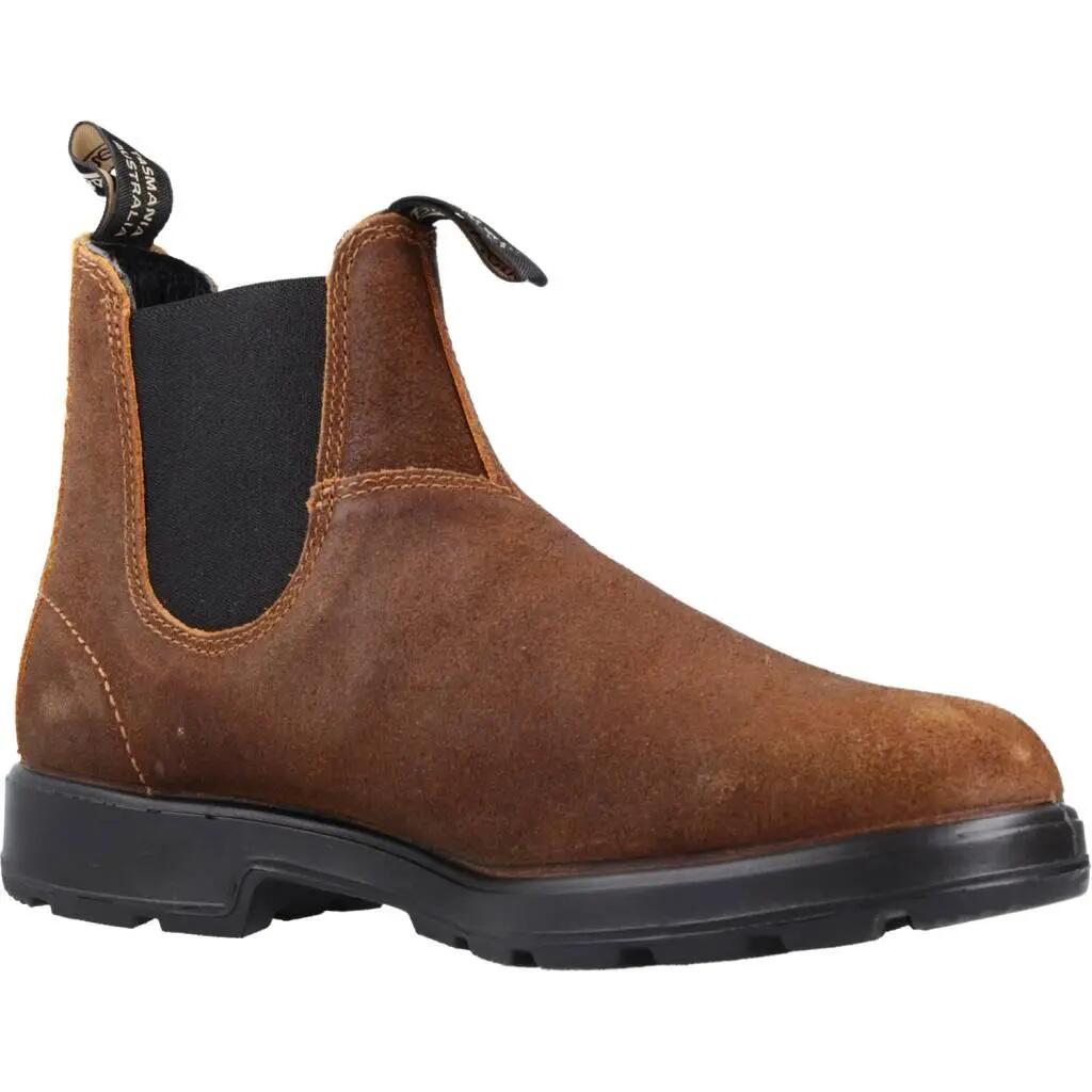 Buty BLUNDSTONE ELASTIC SIDED SUEDE BOOT Brązowy 5/5