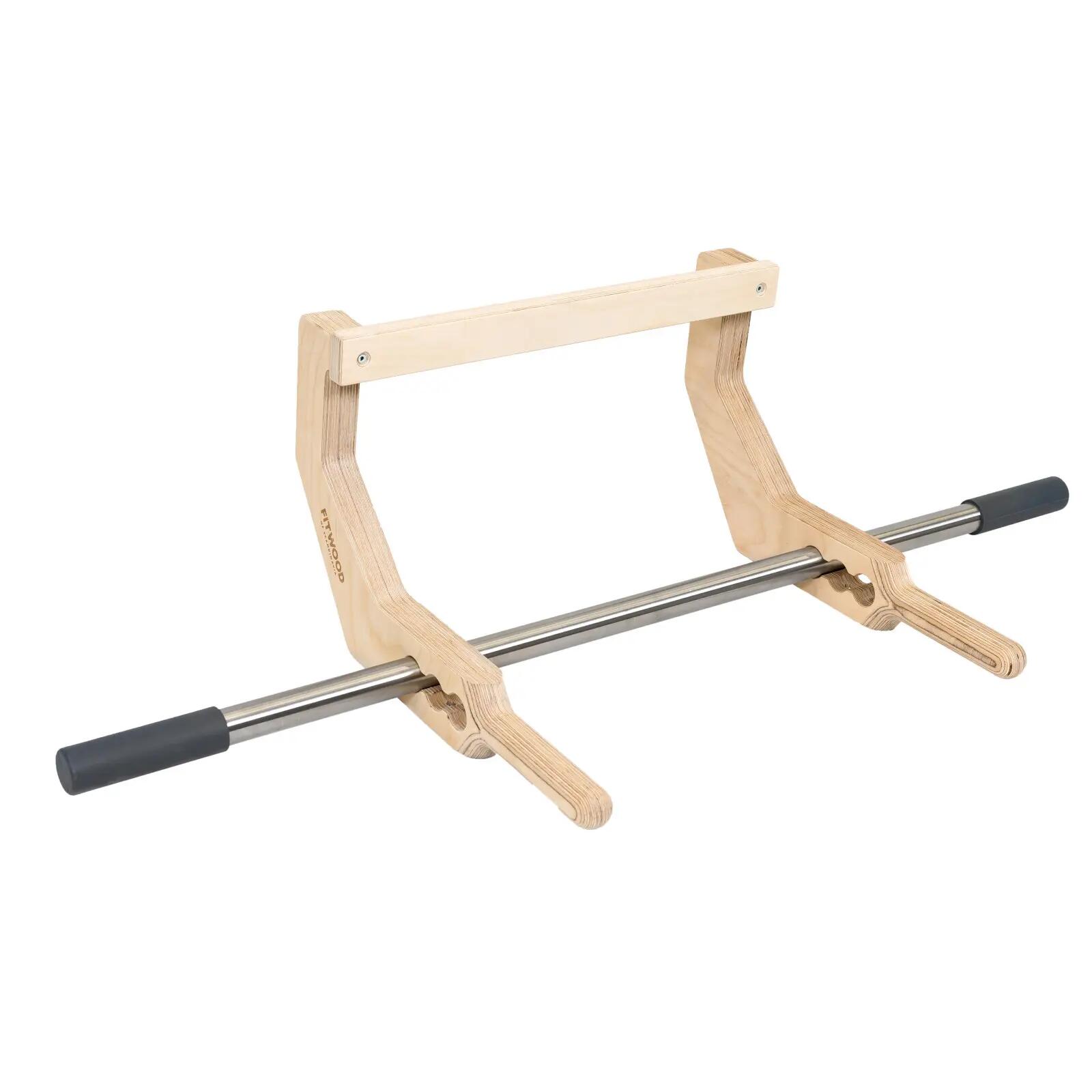 Optrekstang - Krachttraining - Havu - Houtkleur 2/4