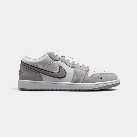 Jordan 1 Low White Iron Grey