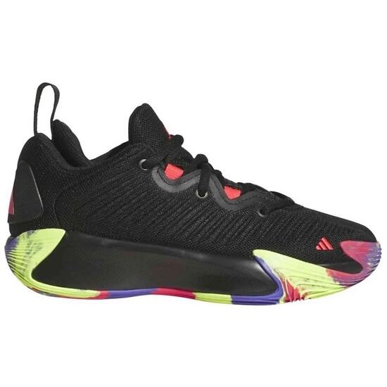 Chaussures de basket-ball Adidas modèle Initiation Junior "Core Bla pour unisexe