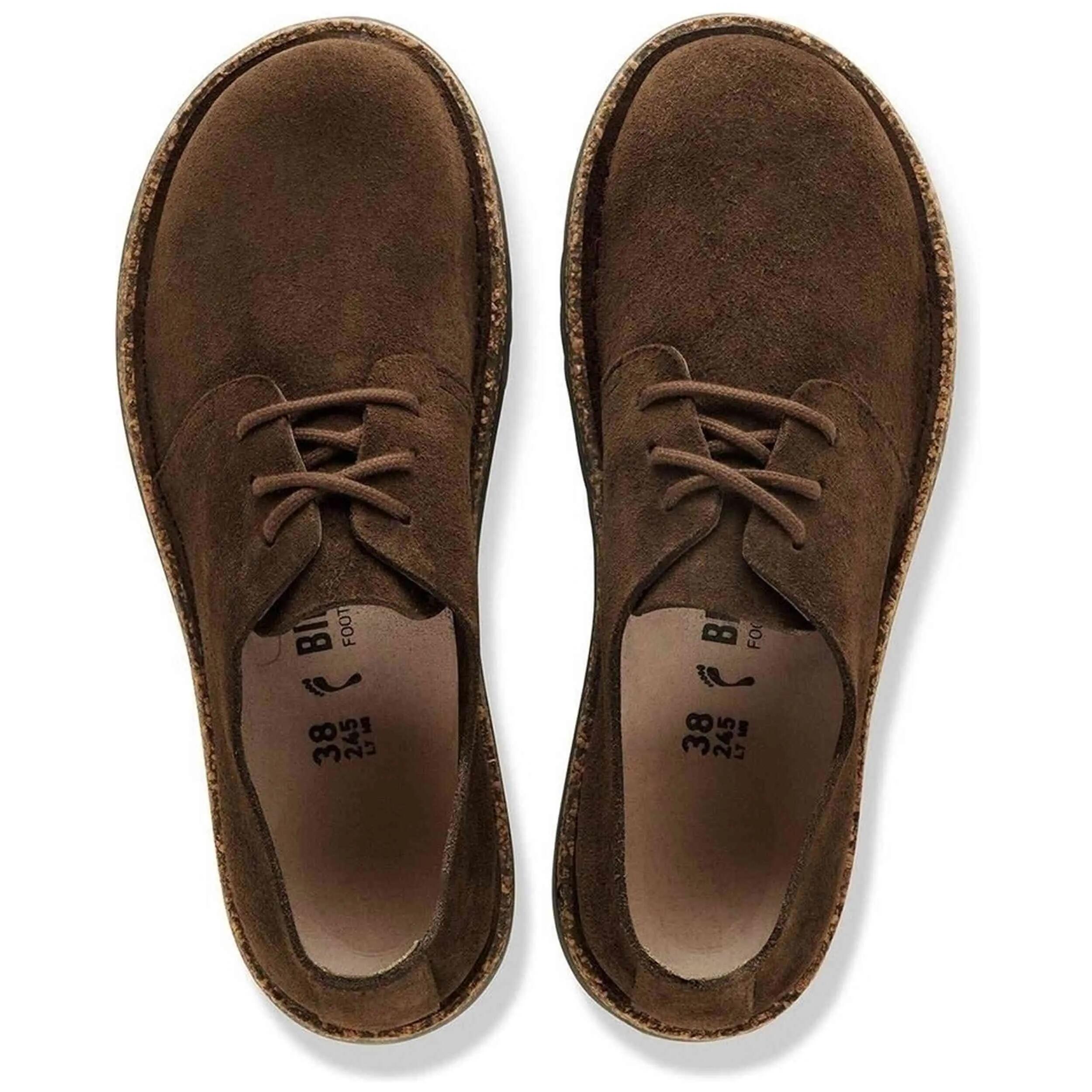 Zapatos de cordon Birkenstock modelo Pasadena Suede para hombre 3/4