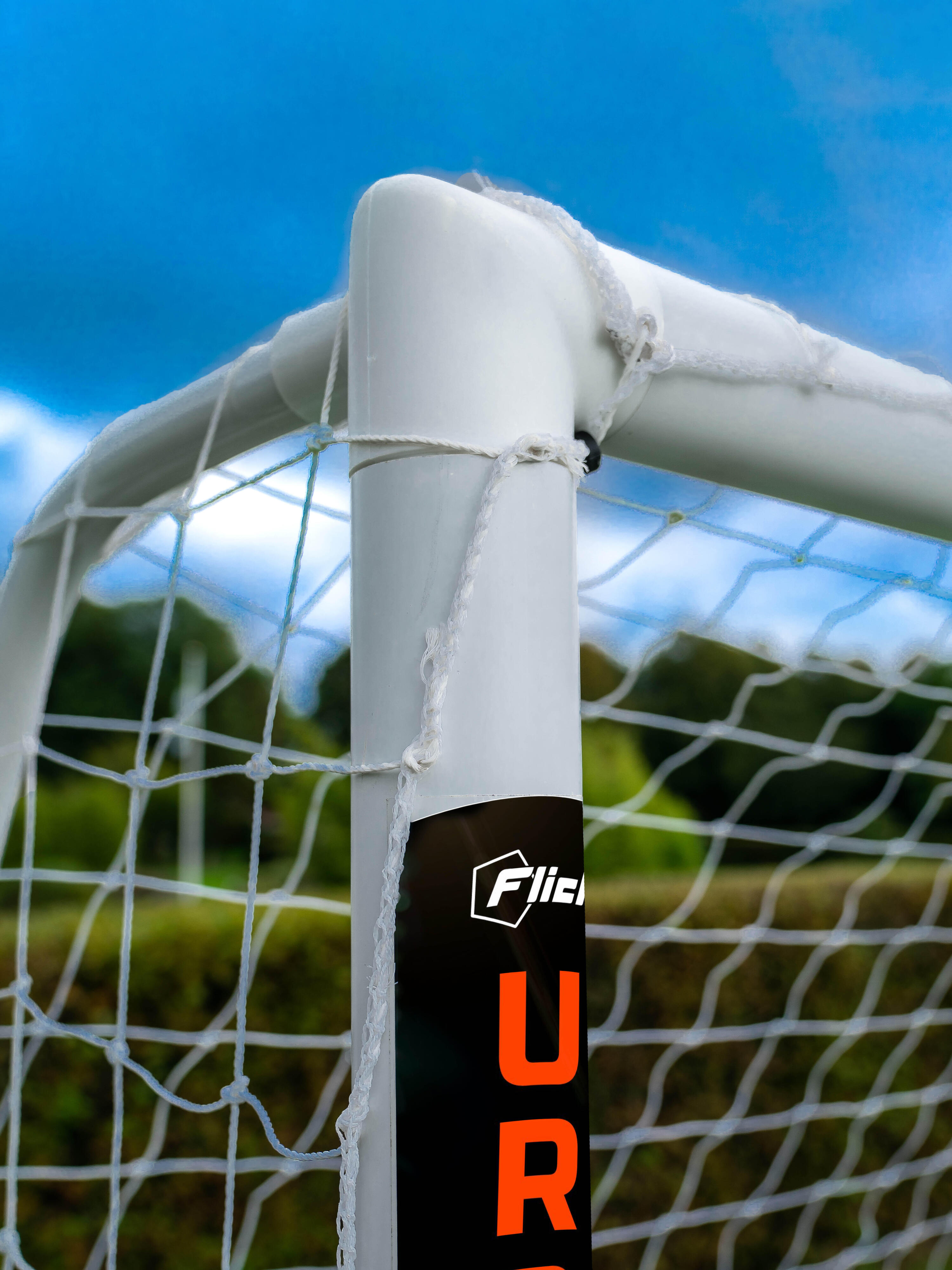 Football Flick 8 x 6 Urban uPVC Football /Soccer Goal 3/5