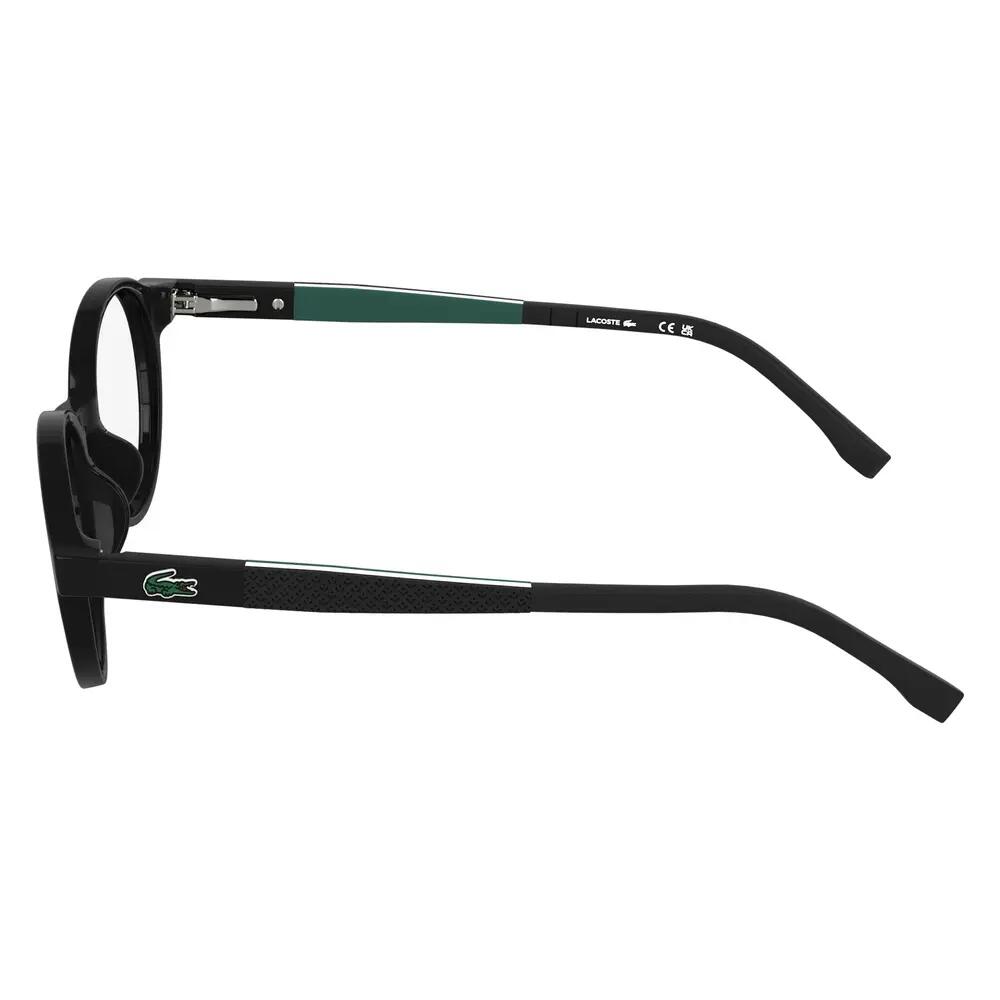 Óculos de Grau Lacoste L3668 001 em Acetato Injetado Infantil Unissexo 44 mm 3/4