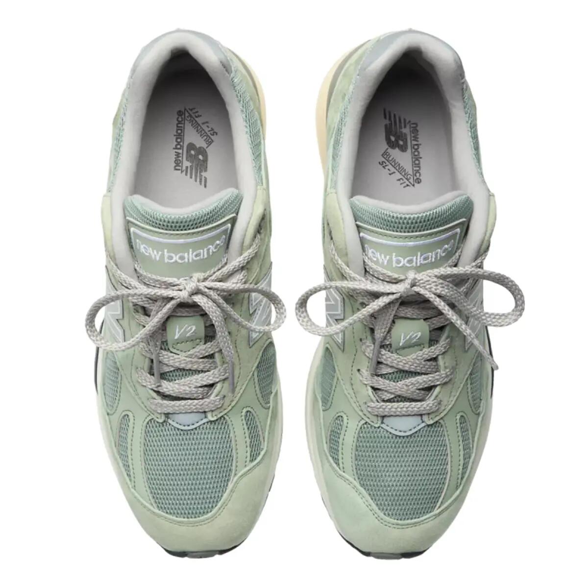 Zapatos New Balance 991 Verde 3/6