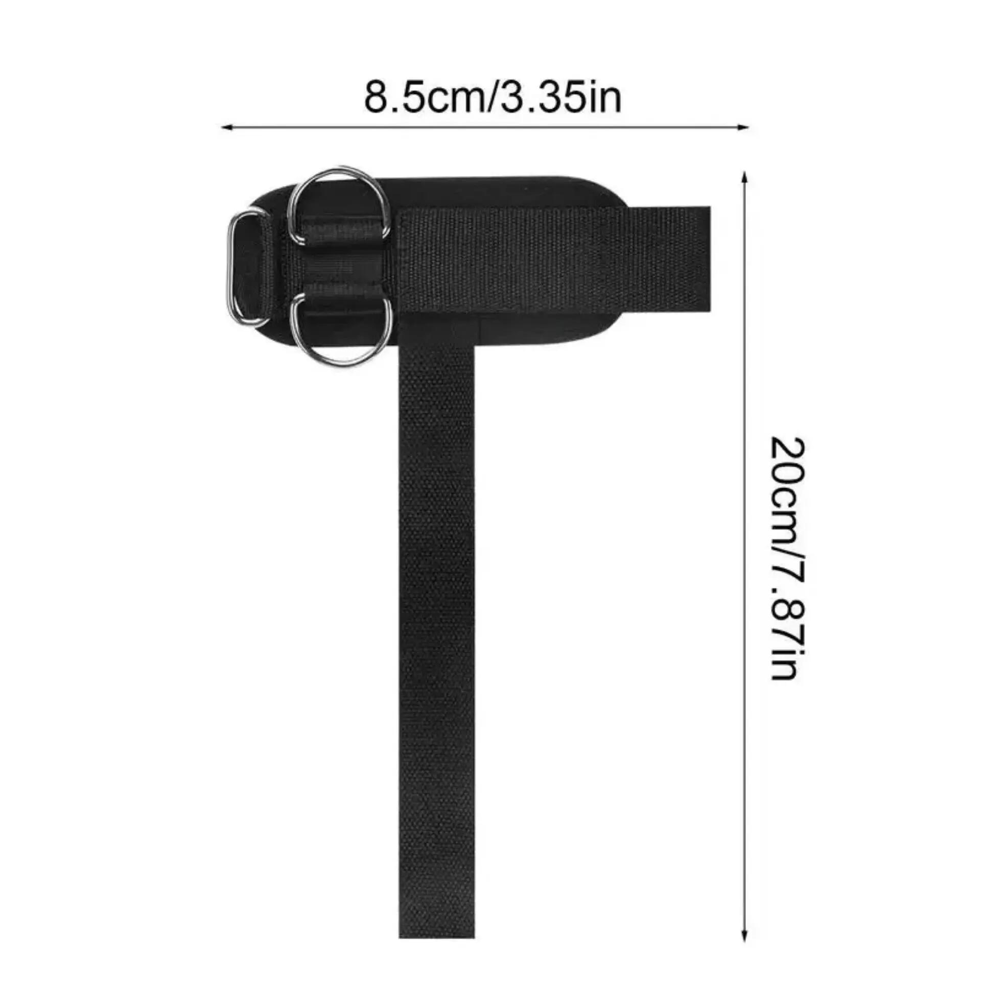 Sangles de poignet musculation D-Ring pour machine à câble - lot de 2 3/6
