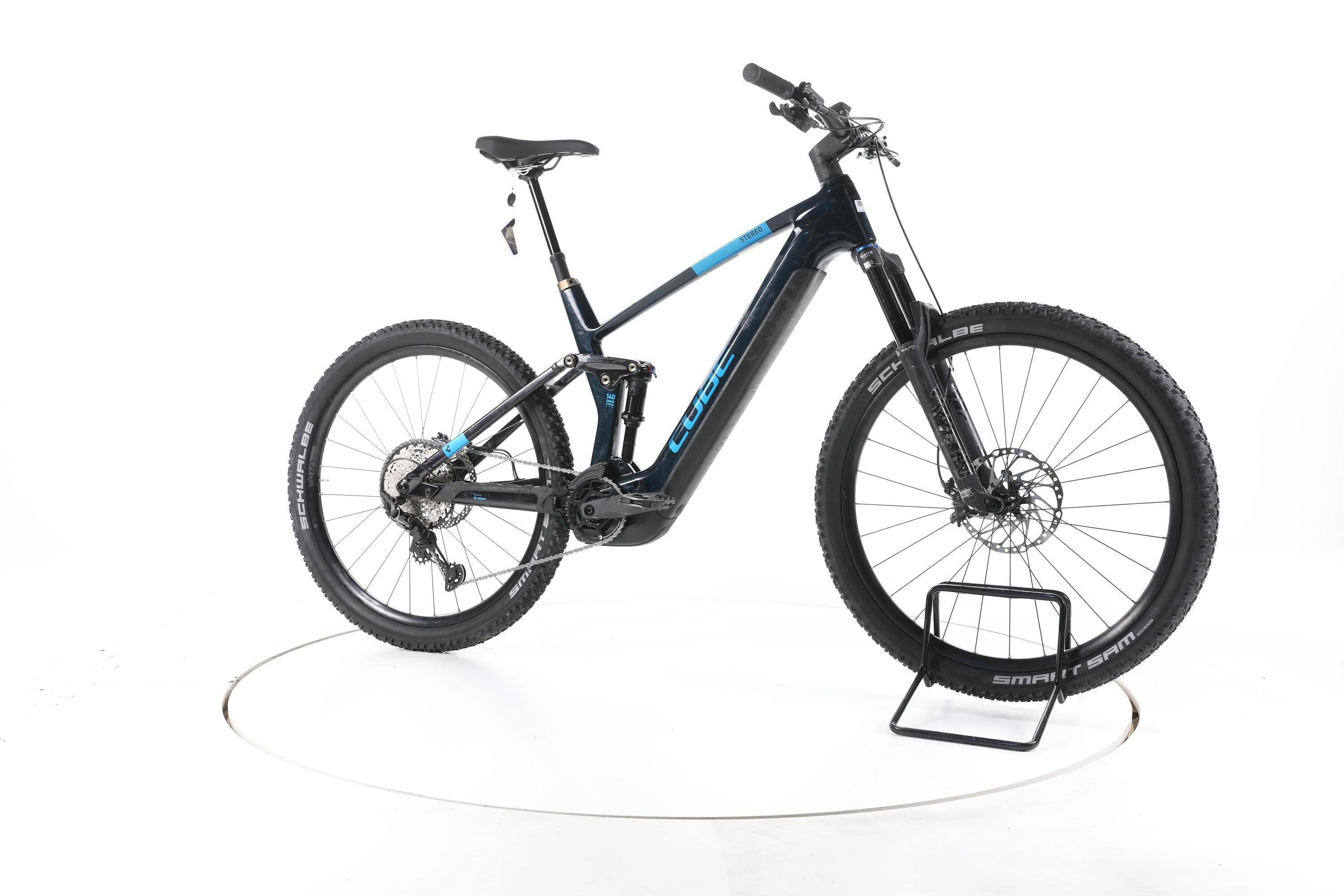 Reconditionné - Cube Stereo Hybrid 140 HPC SLX E-Bike Fully Carbon - Bon 2/7