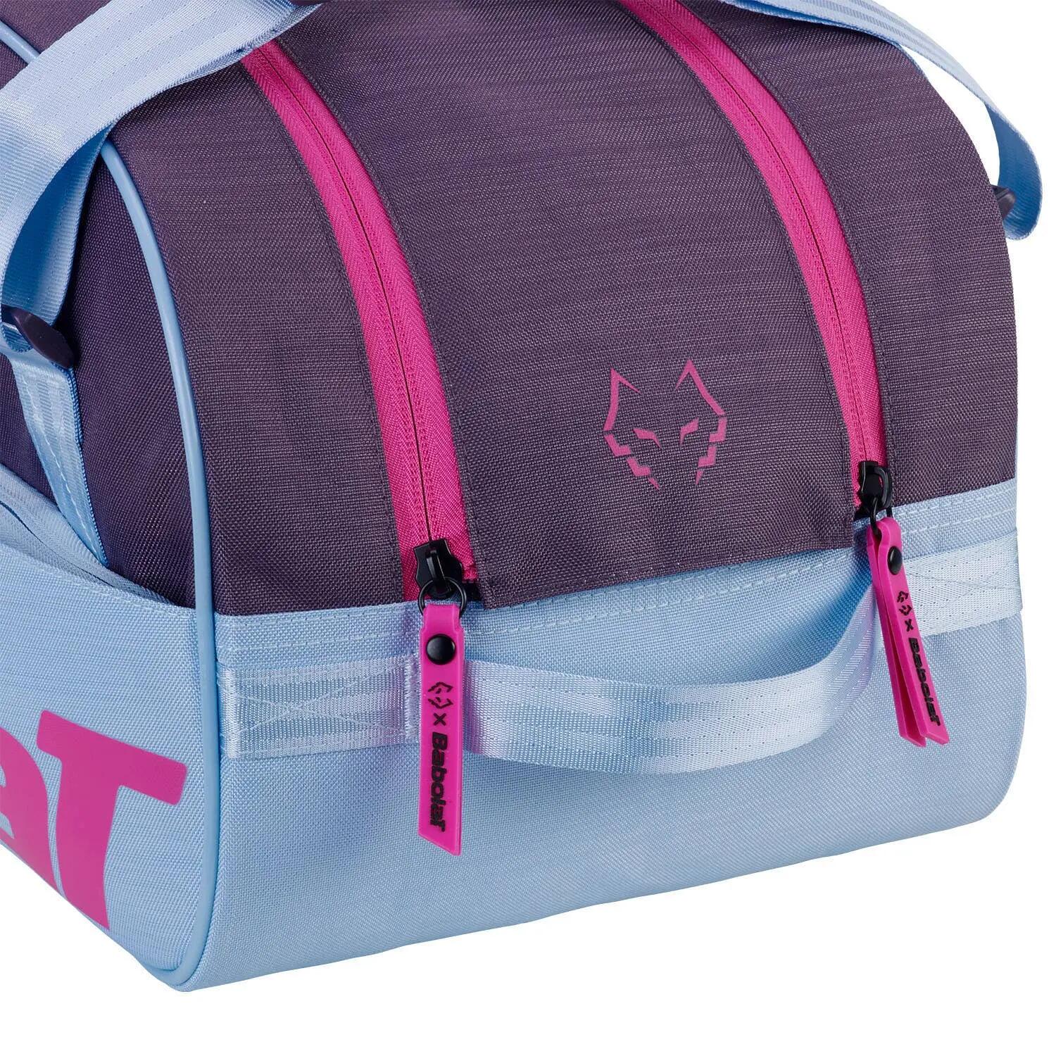 Paletero Babolat Court S Juan Lebron Lila/azul 4/7