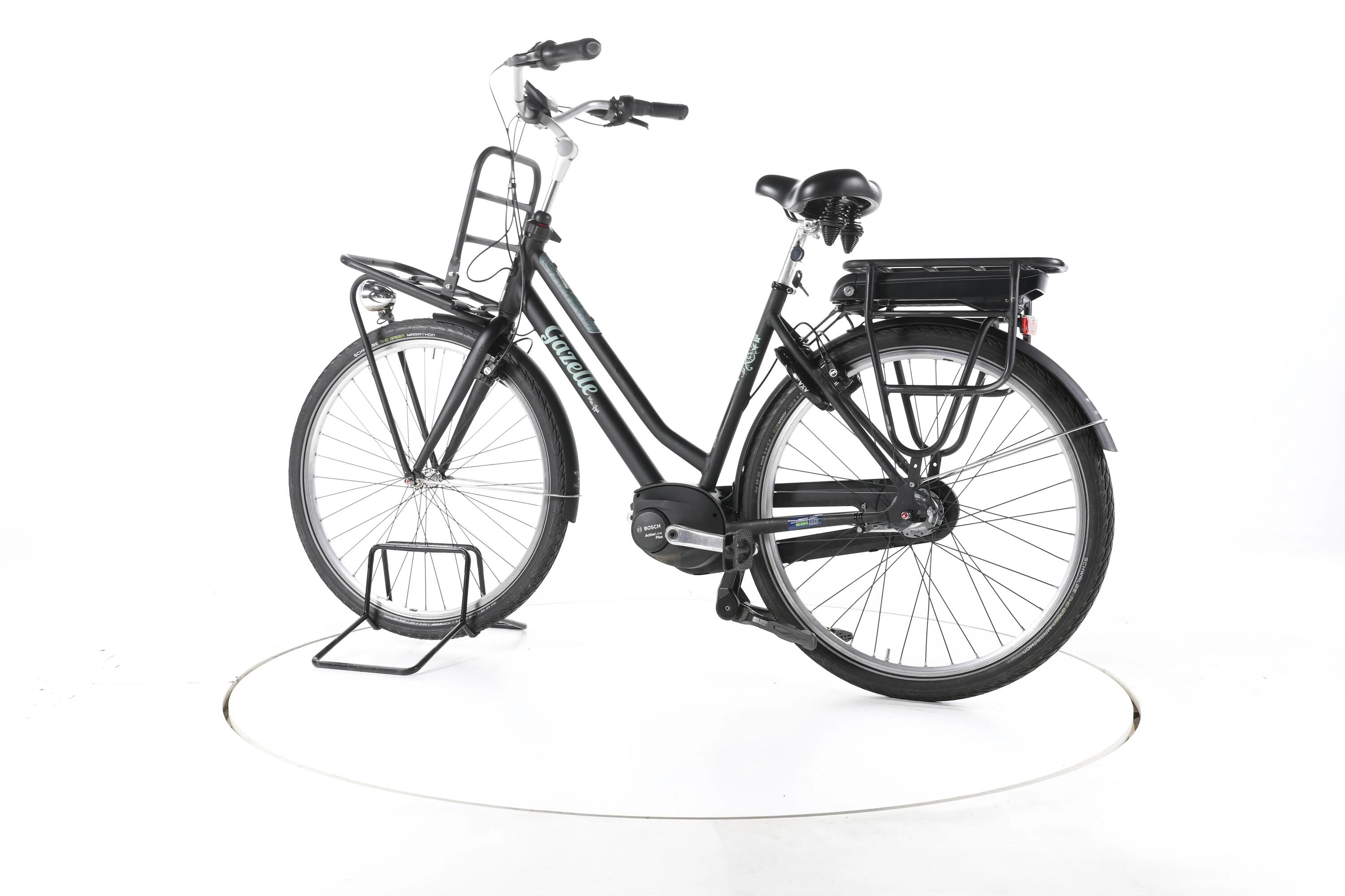 Tweedehands - Gazelle Miss Grace C7+ City E-Bike Lage instap - Goed 7/7