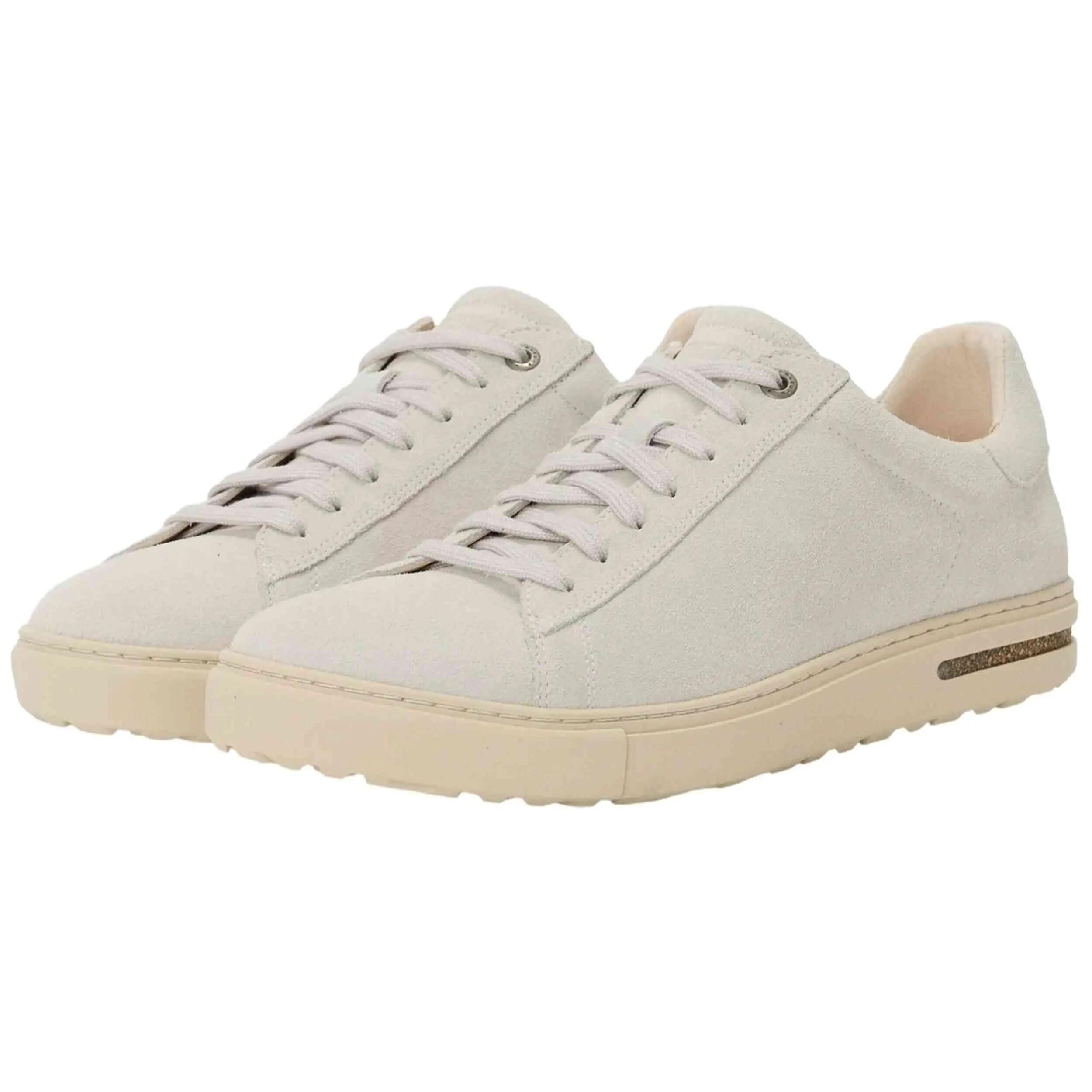 Sneaker in suèdeleer - Bend Low N - antiekwit 2/5