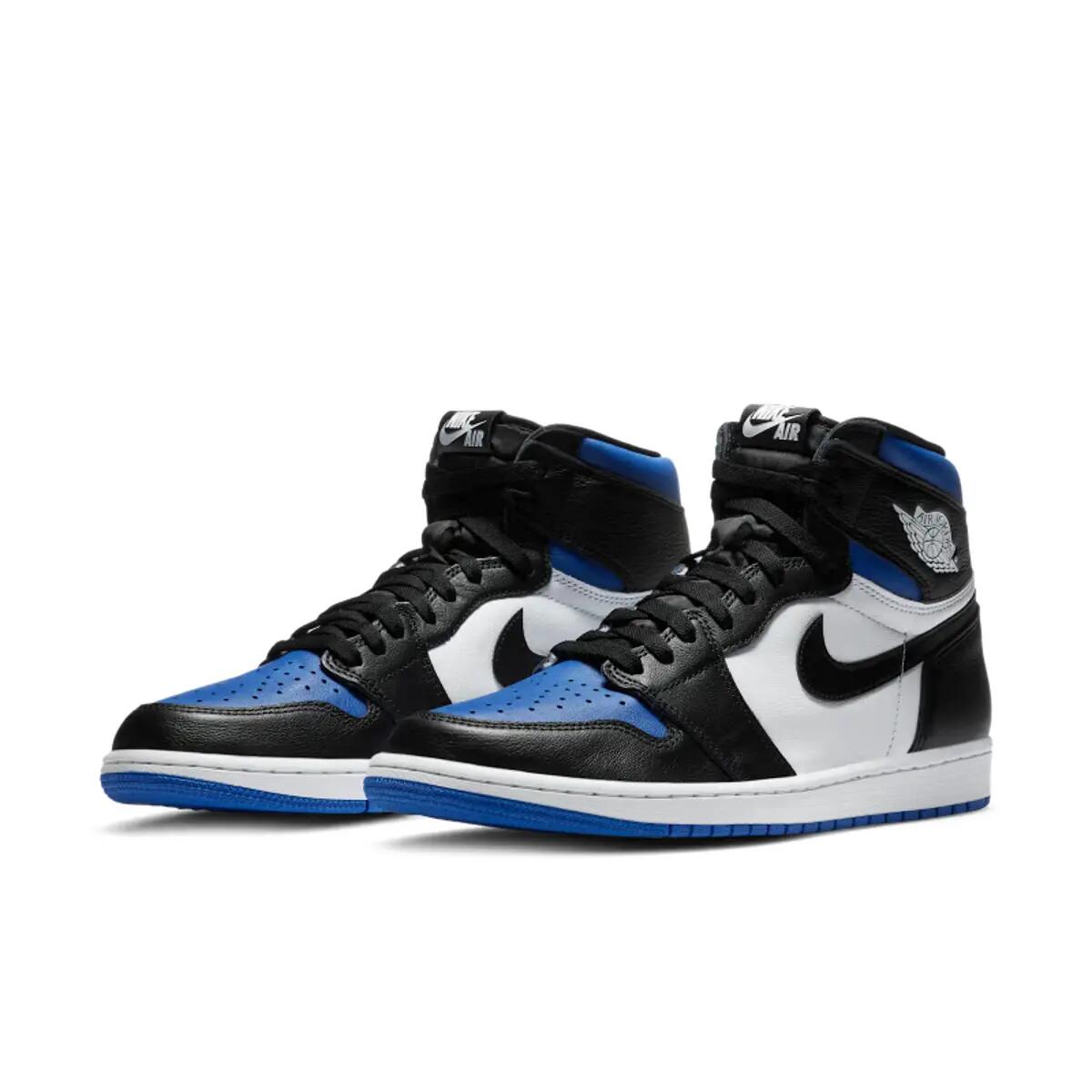 Air Jordan 1 Retro High Black Game Royal 4/6