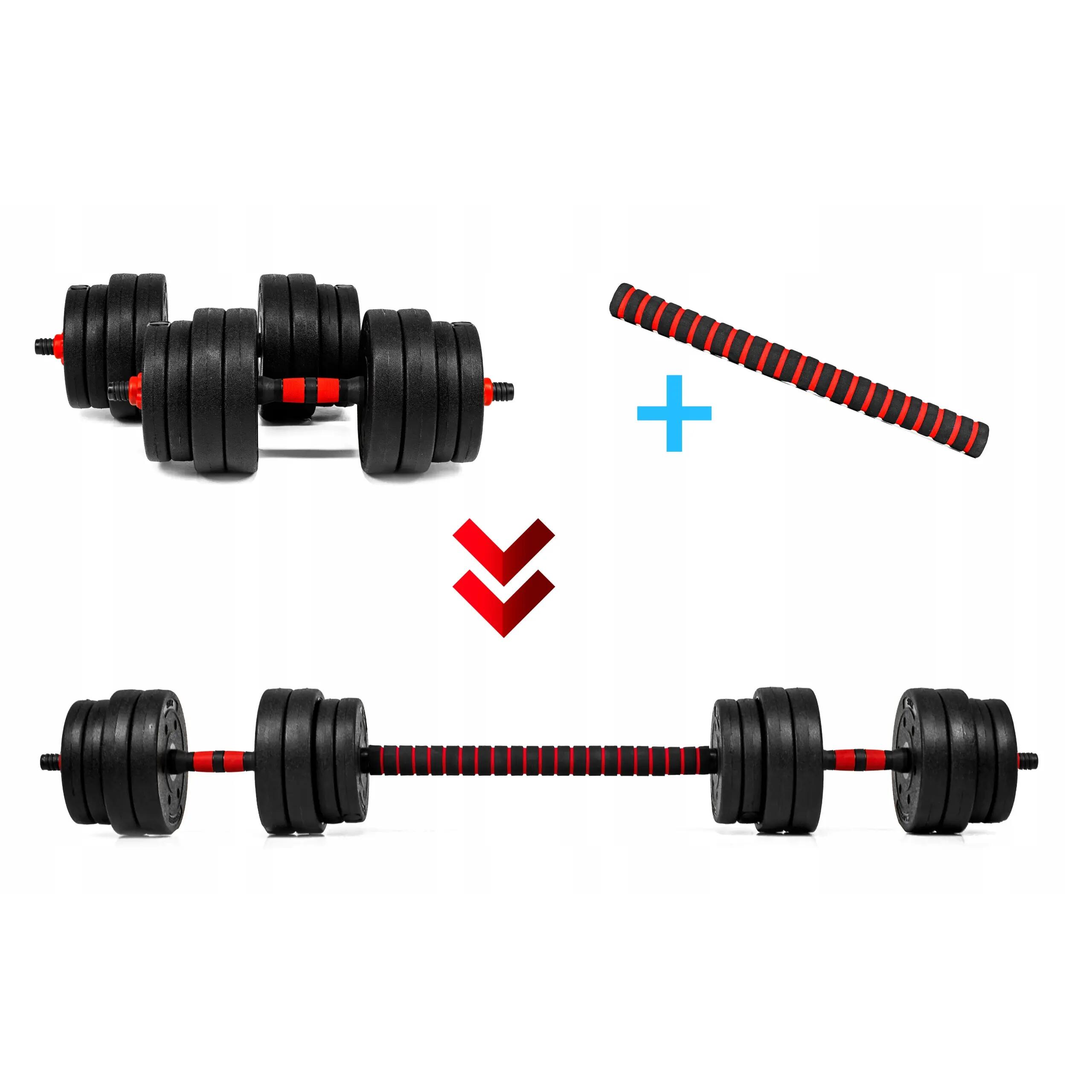 Hantle regulowane 6w1 sztanga kettlebell pompki Sapphire SG-1115K 2x15kg 7/8