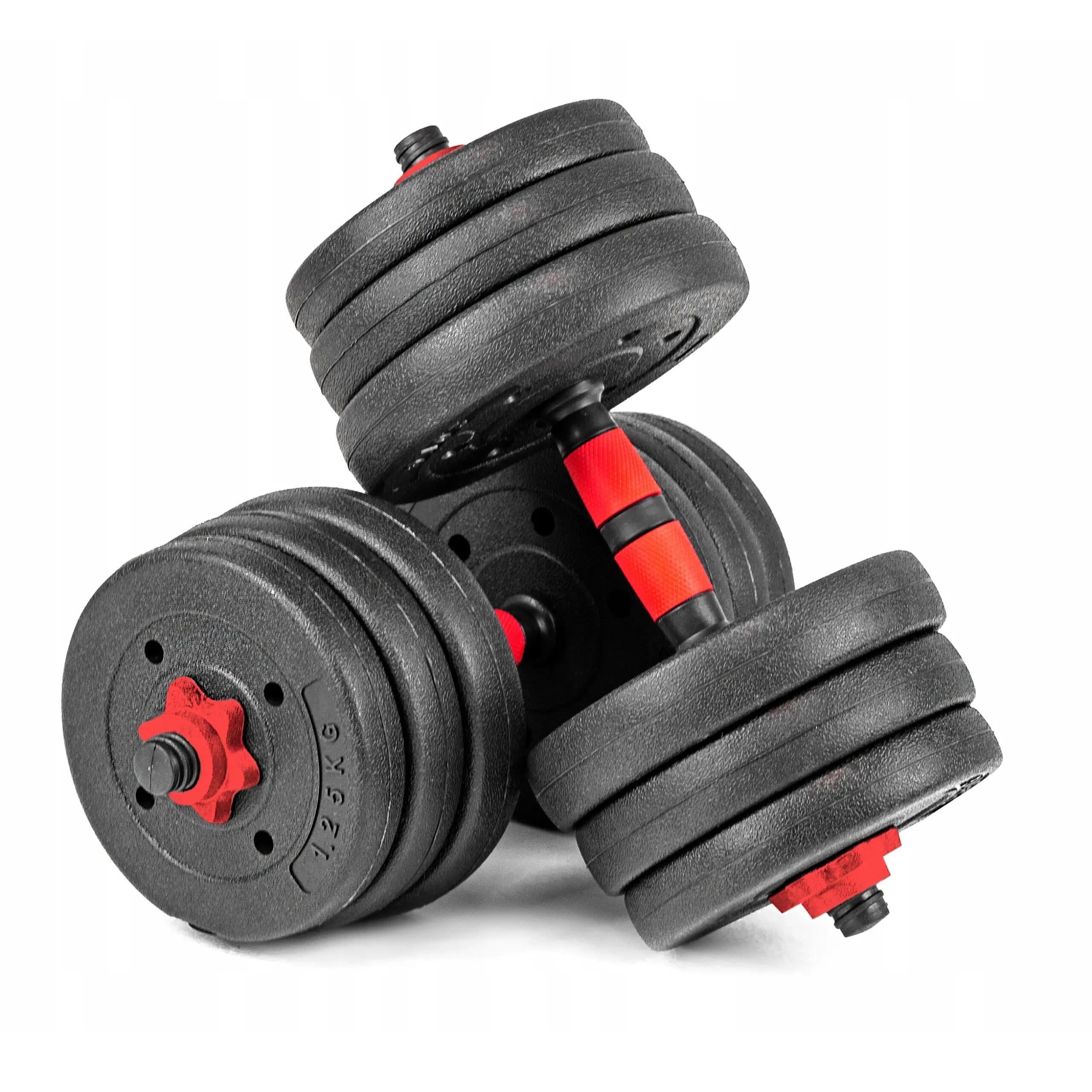 Hantle regulowane 6w1 sztanga kettlebell pompki Sapphire SG-1115K 2x15kg 3/8