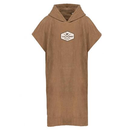 Kinderponcho aus Bio-Baumwolle (Beige, 6-10)