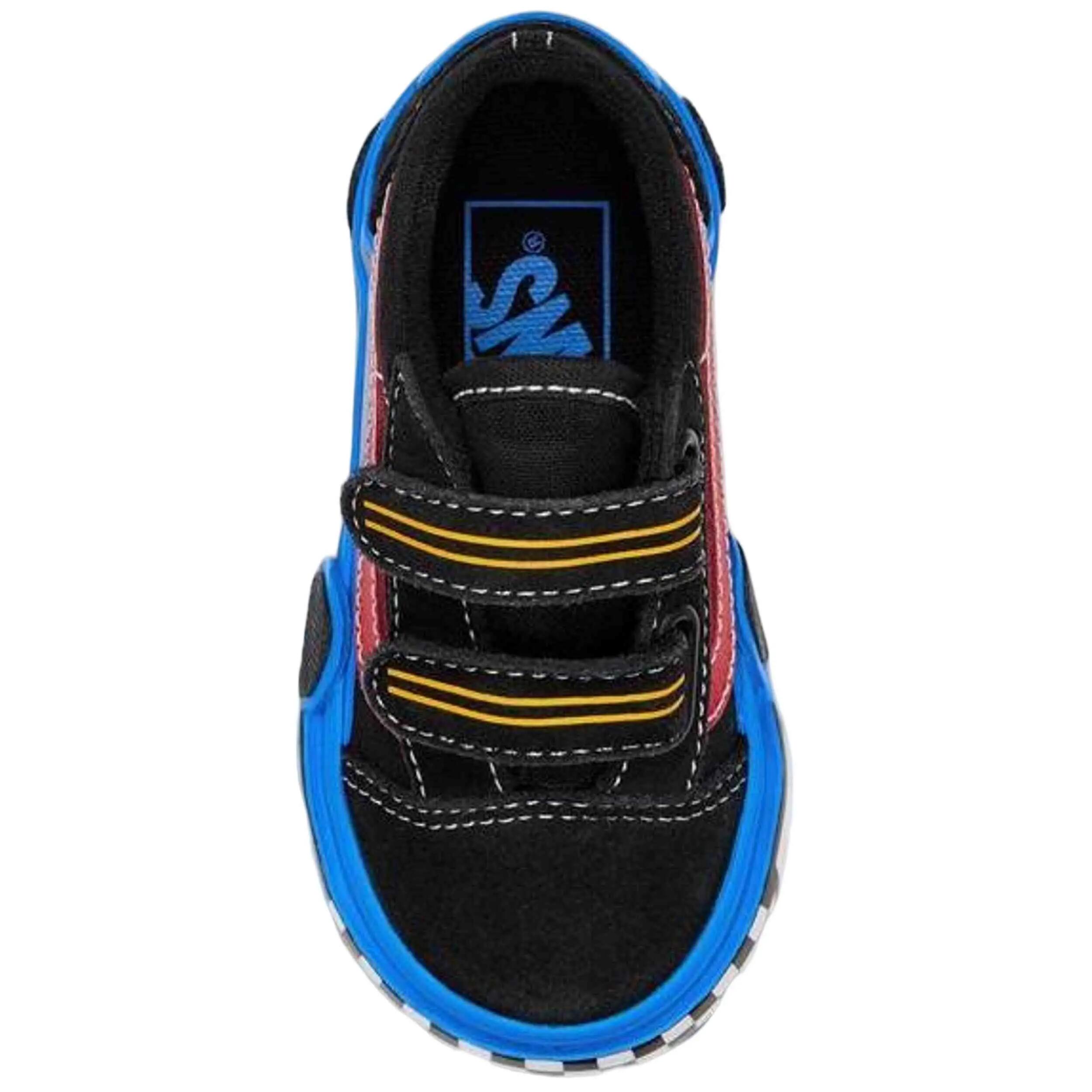 Zapatillas Vans modelo Old Skool V Car para niños unisex 2/2