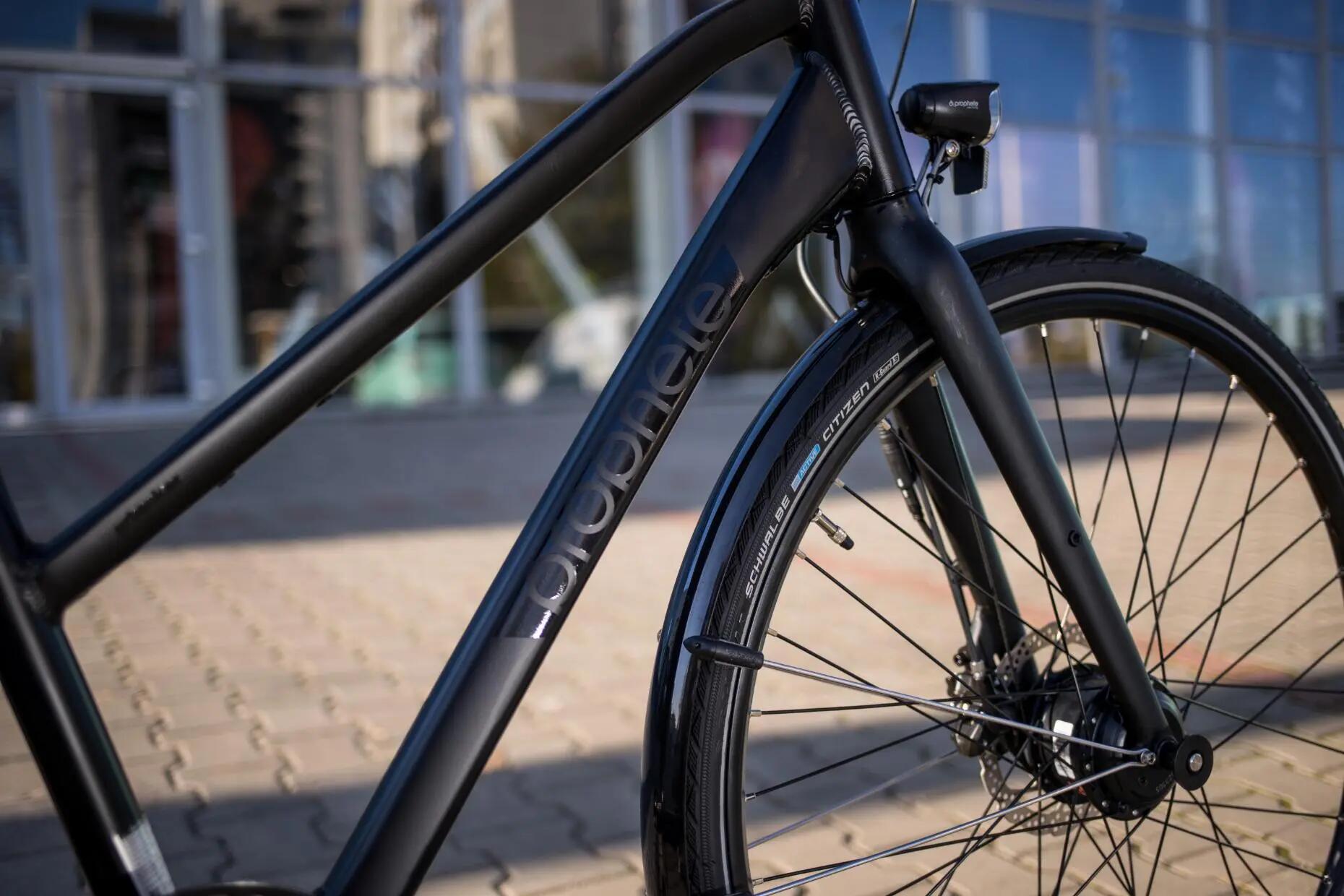 Bicicleta eléctrica Prophete 52581 - 28 pulgadas, L, negro 5/7