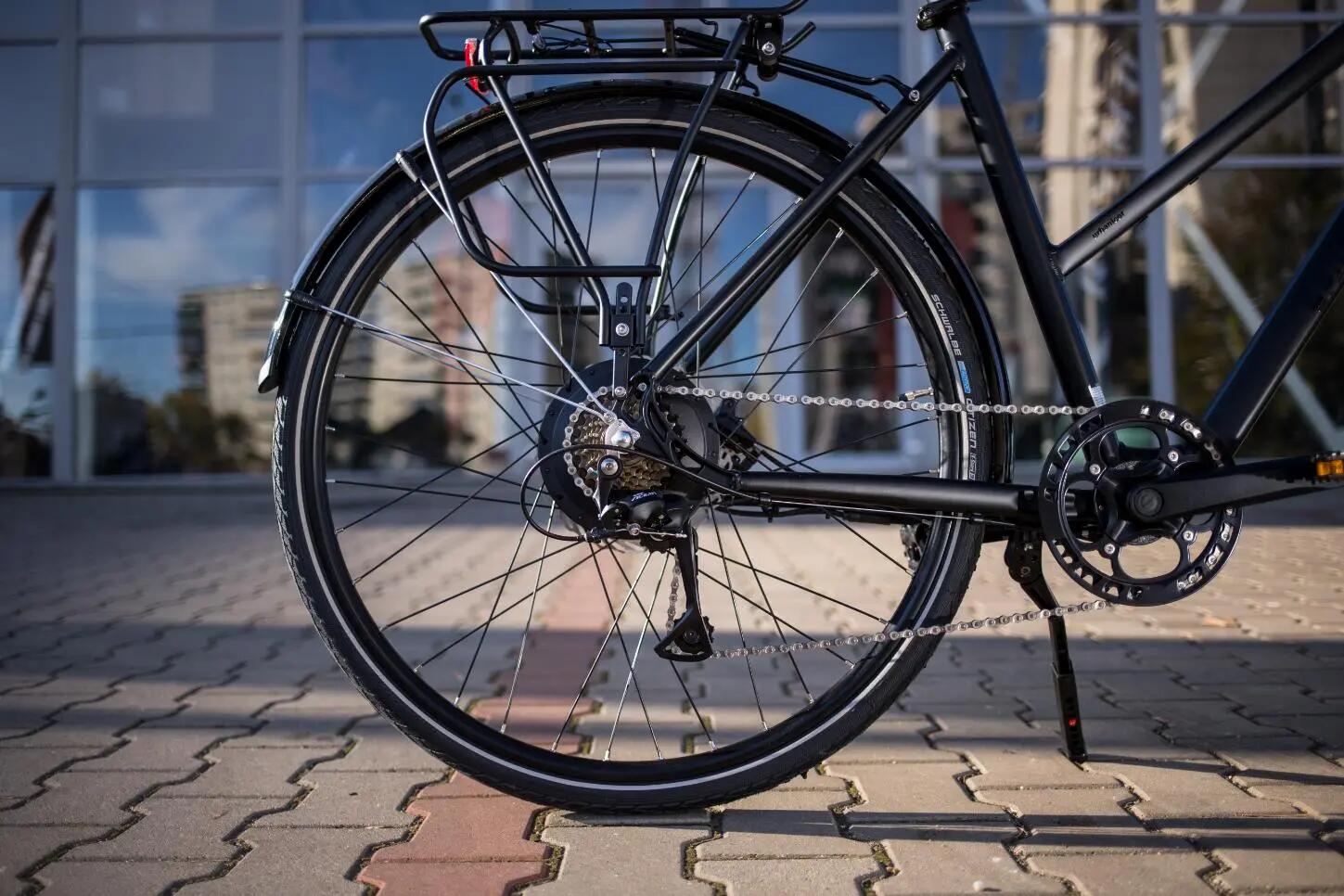 Bicicleta eléctrica Prophete 52581 - 28 pulgadas, L, negro 4/7