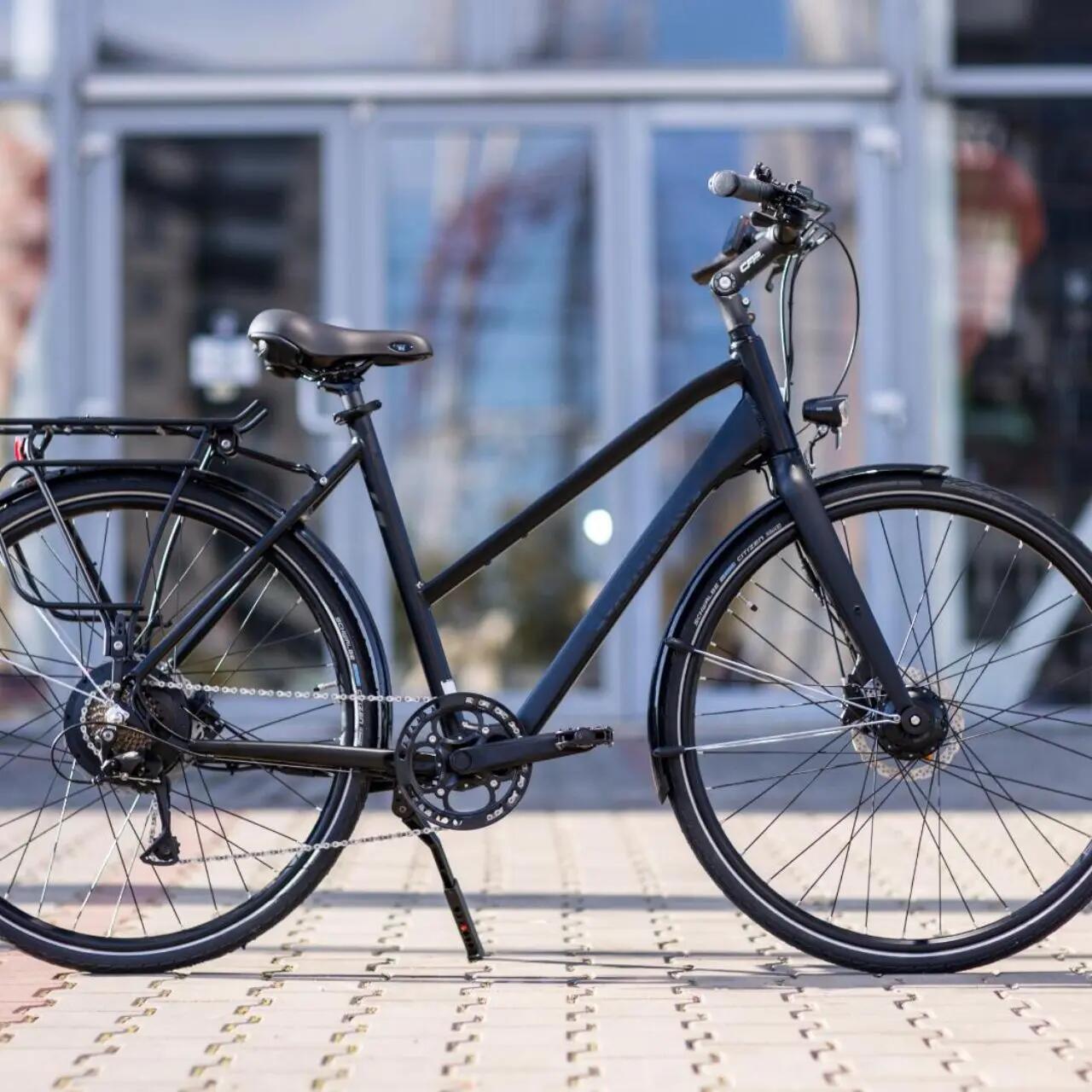 Bicicleta eléctrica Prophete 52581 - 28 pulgadas, L, negro 3/7
