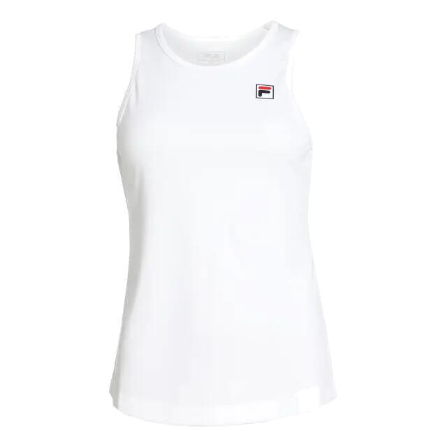 Top Alma Fila donna bianco poliestere riciclato BODYDRY® 58,5 cm 3/4