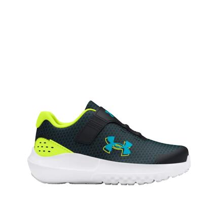 Zapatillas de correr Under Armour Surge 4 AC Negro/Circuit Teal/Amarillo