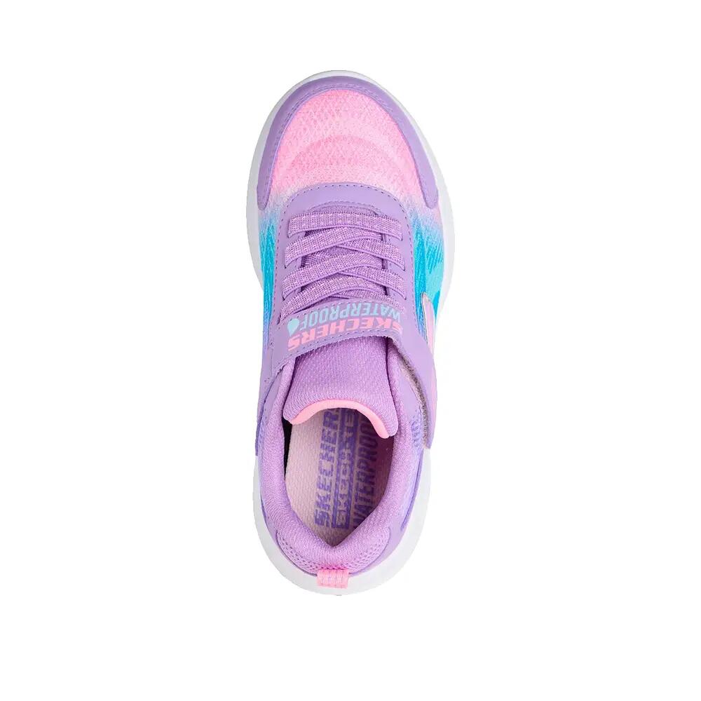 Baskets basses sport enfant waterproof Skechers Bounder multicolores 5/5