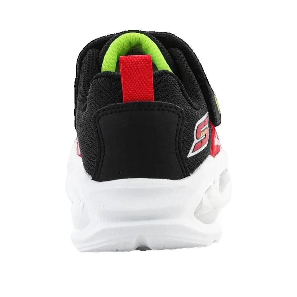 Scarpe Skechers S-Lights Prismatrons Rosso/Nero 3/3