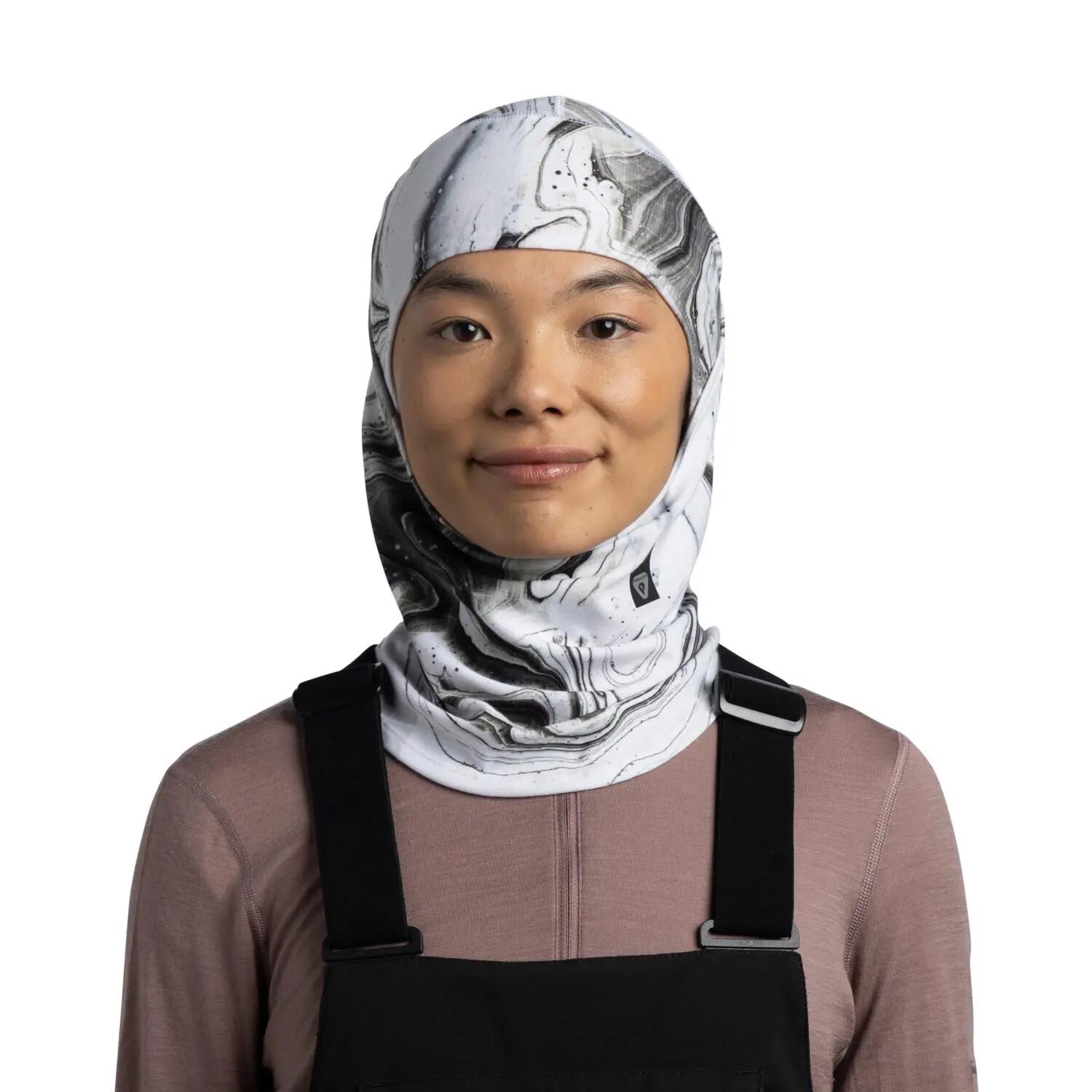 ThermoNet® Hinged Balaclava Unisex Buff Blanche TAILLE UNIQUE 5/7