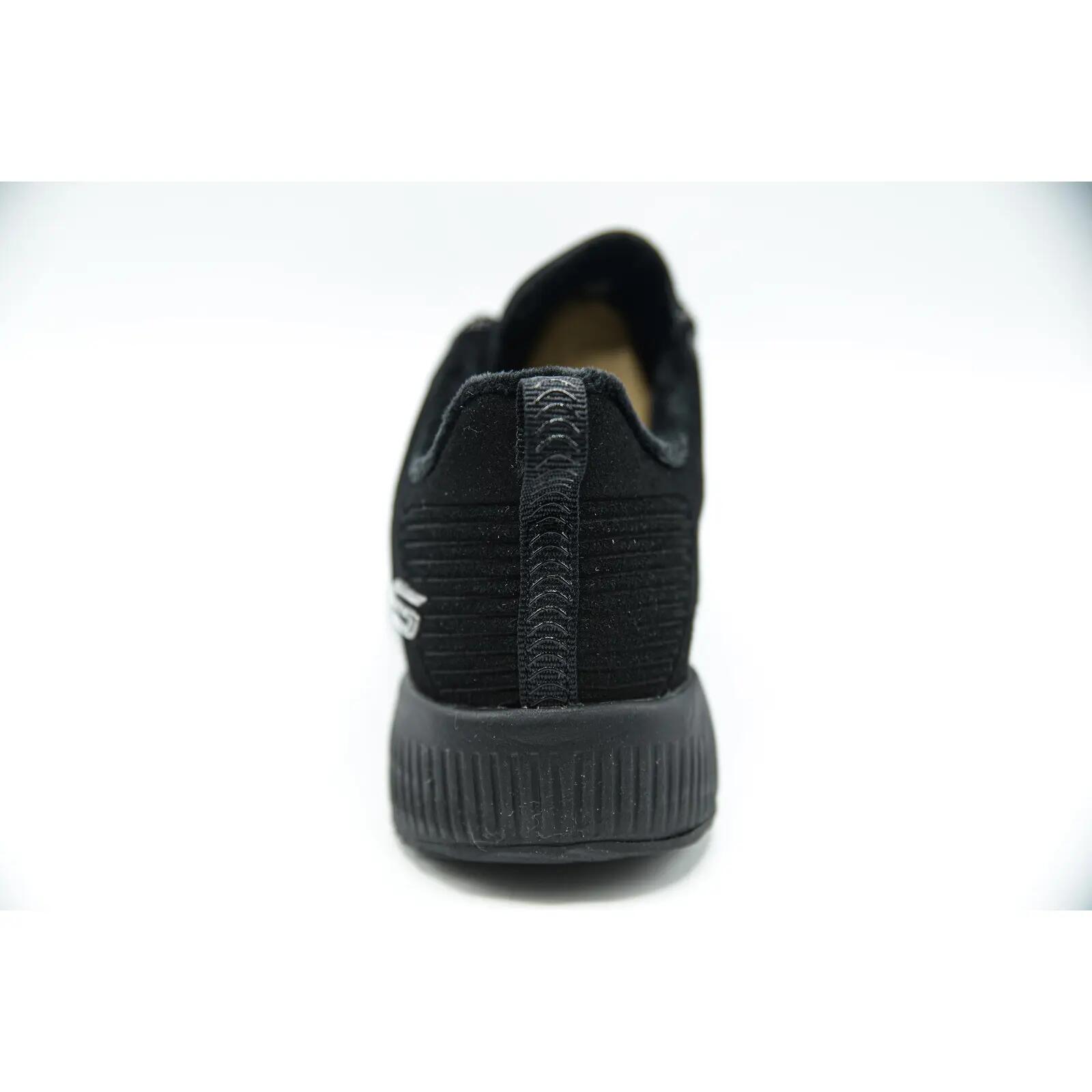 Women's Skechers Bobs Squad Black sneakers 4/5