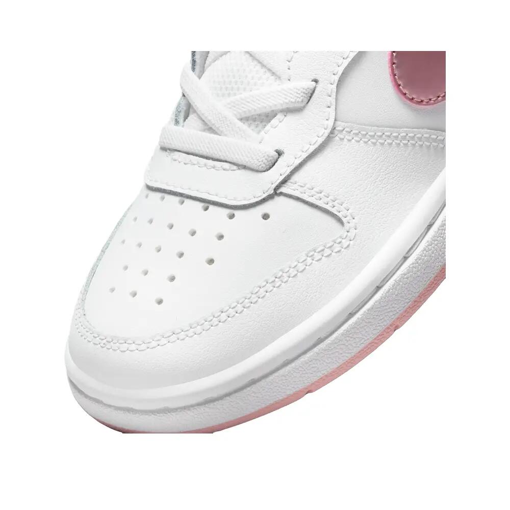 Chaussures Nike Court Borough Mid 2 Blanc/Rose 5/7