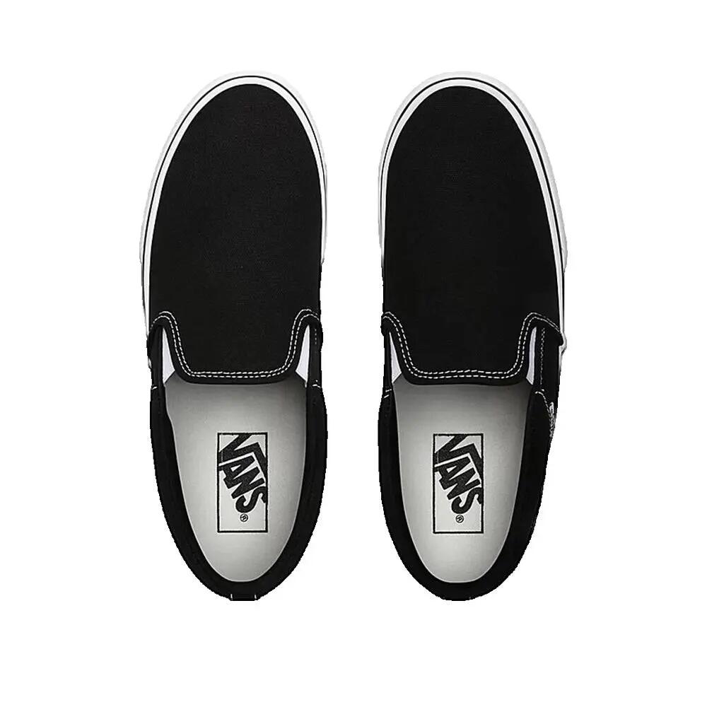 Chaussures Vans Asher Toile Noir/Blanc 3/3