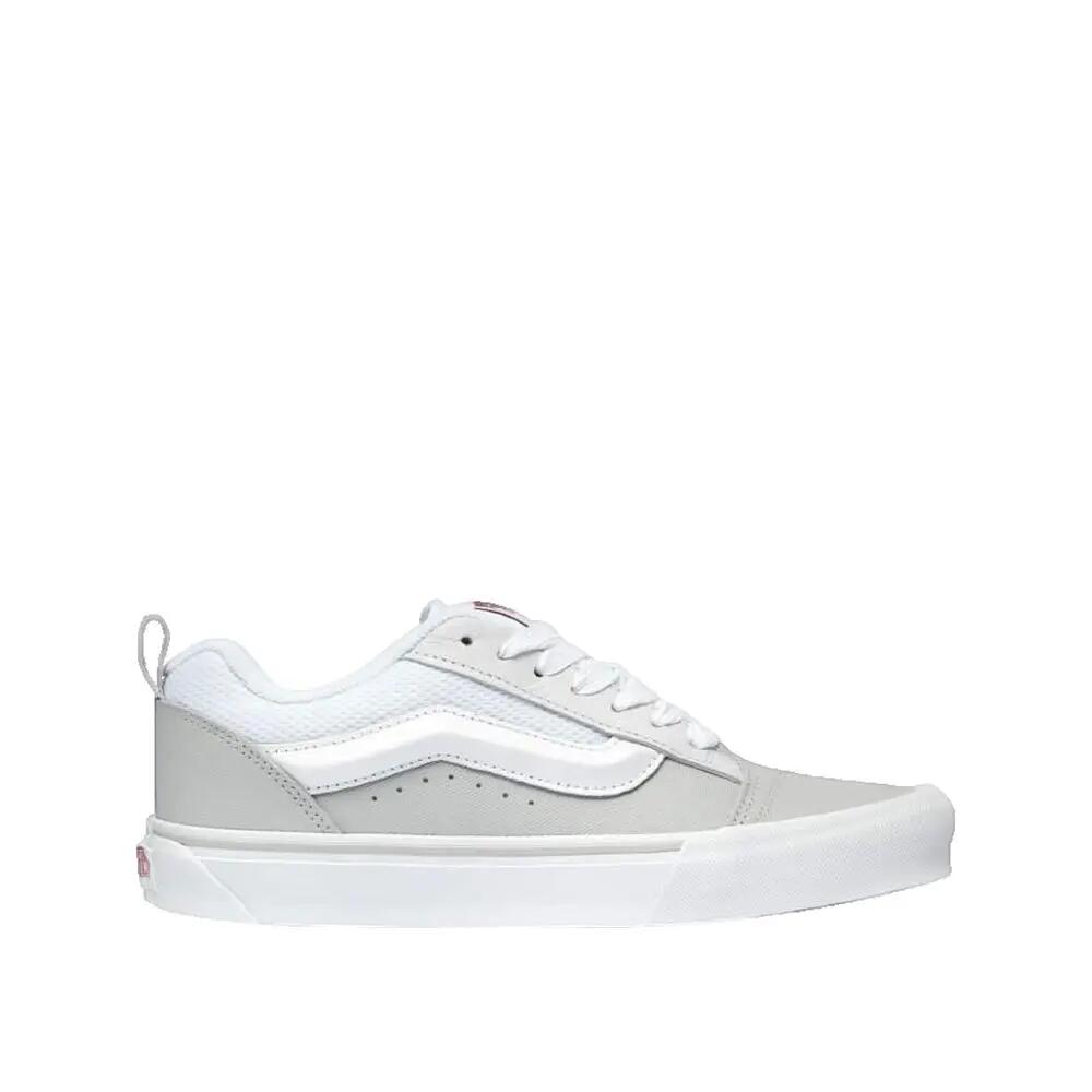 Schuhe Vans Knu Skool Leder Weiß/Rot 3/3
