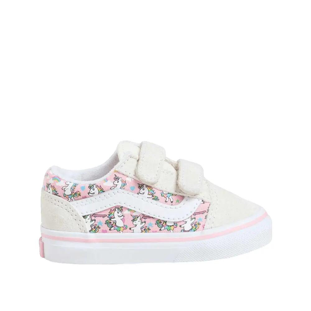 Chaussures Vans Old Skool V Beige 3/4