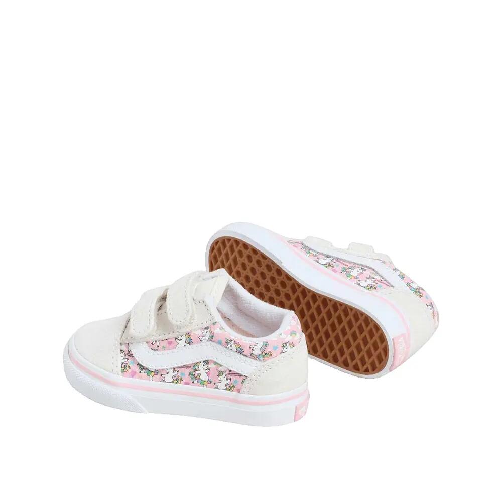 Chaussures Vans Old Skool V Beige 2/4