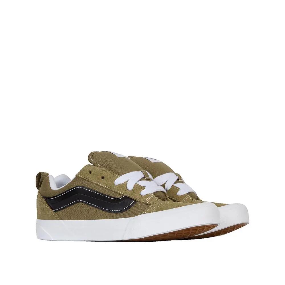 Calçado Vans Knu Skool Khaki/Preto 3/6