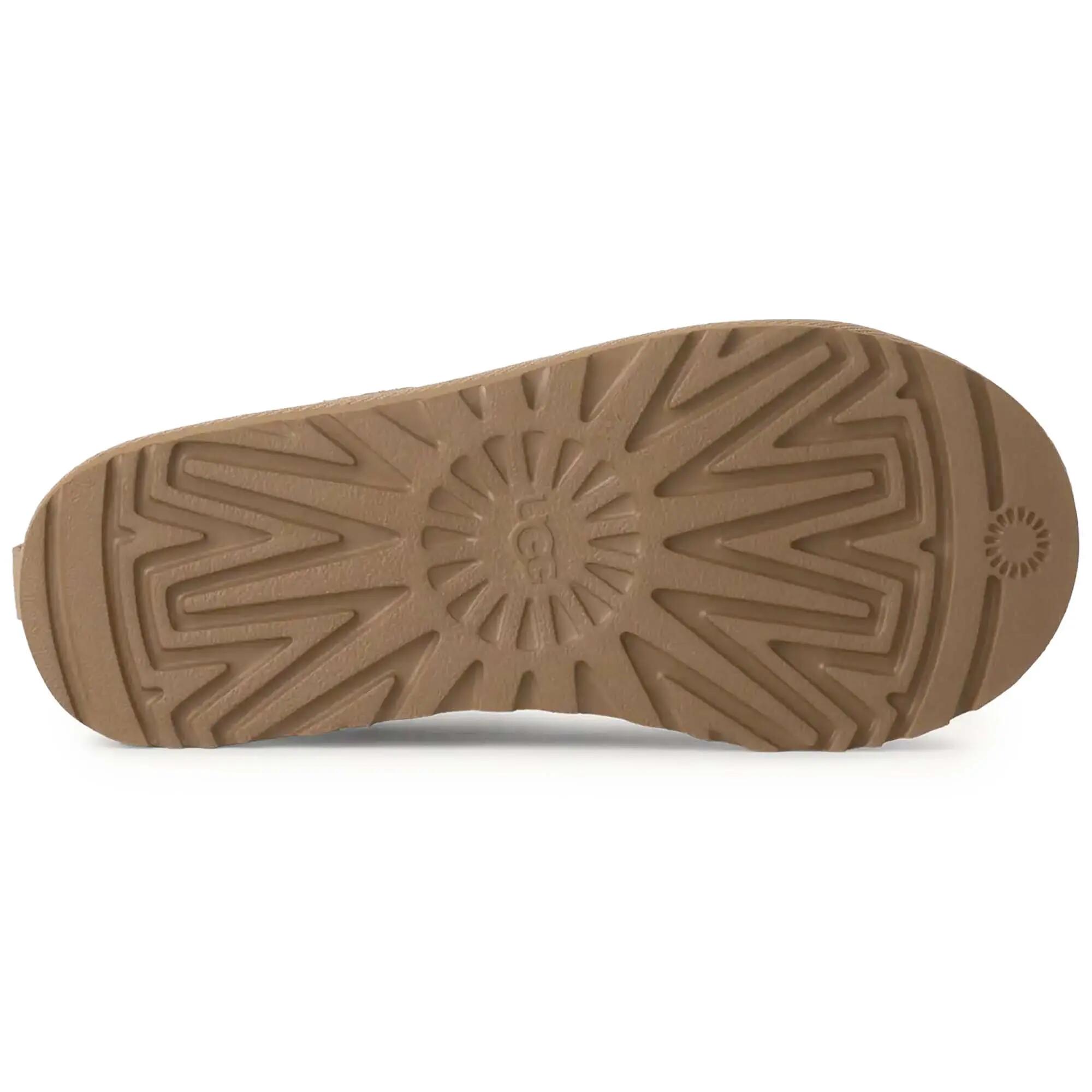 Bottines plates sport femme - Cuir - UGG Classic Micro - Beige cachemire 5/6