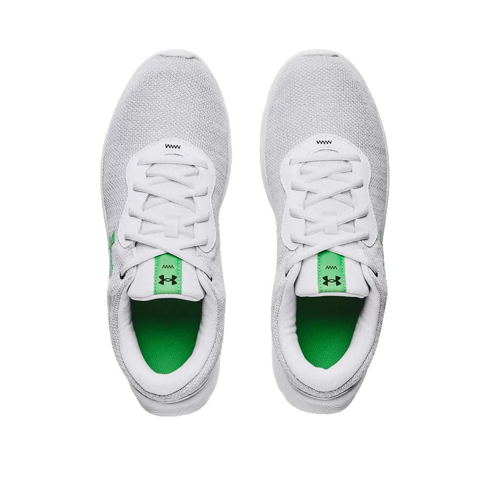 Chaussures de course Under Armour Mojo 2 Blanc/Gris 2/3