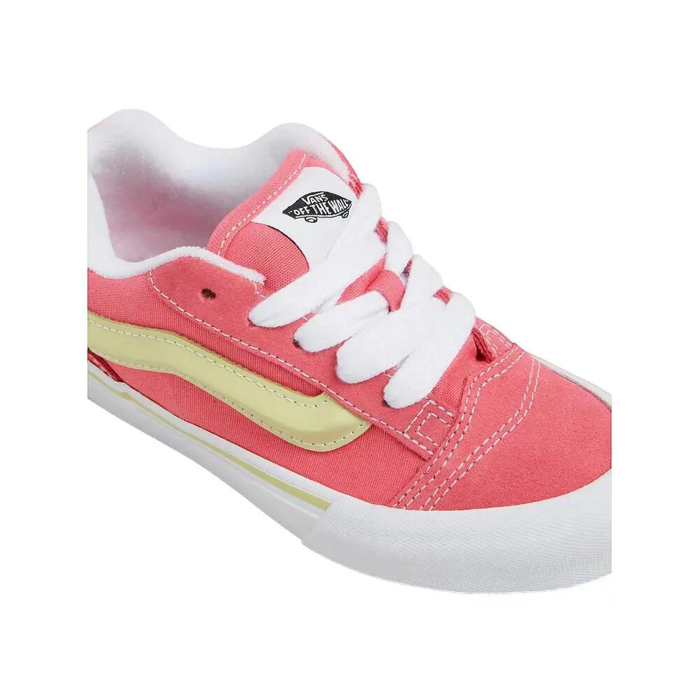 Vans Knu Skool Schuhe Rosa Gelb 3/3