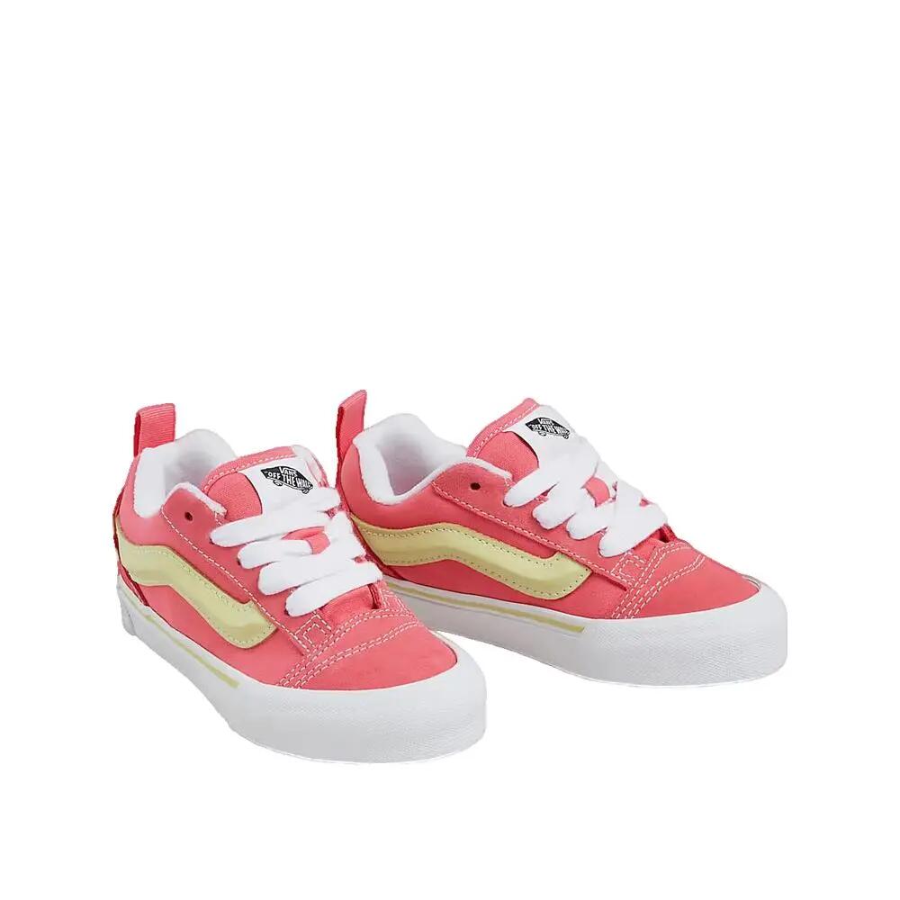 Vans Knu Skool Schuhe Rosa Gelb 2/3