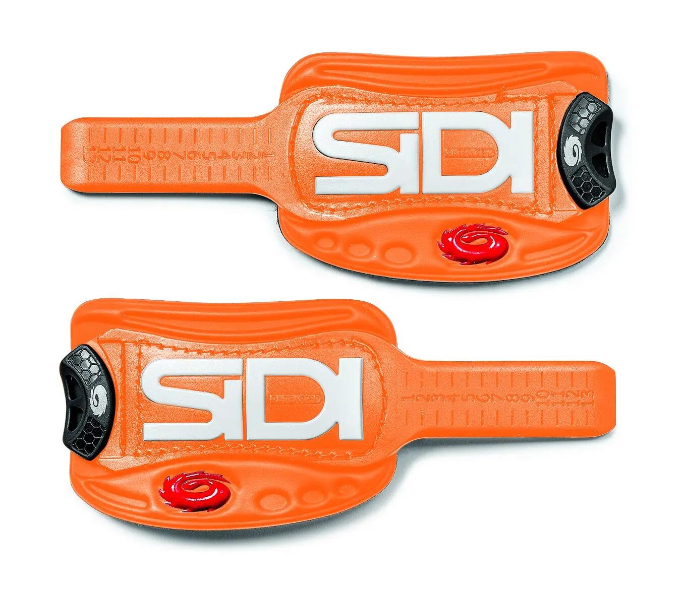Cierre de empeine Soft Instep 3 para zapatillas de ciclismo naranja negro 2/4